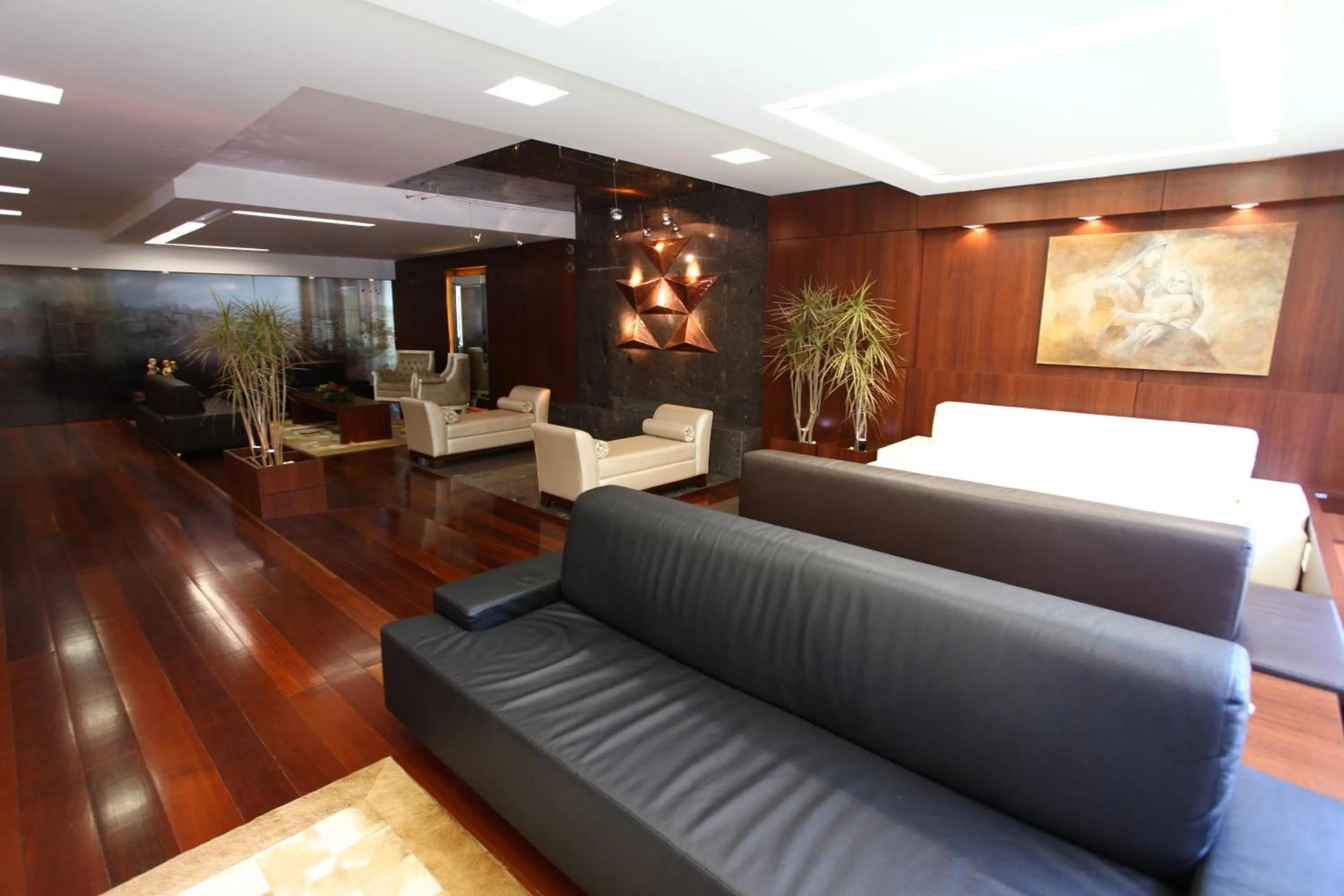 Communal lounge/ TV room in Itaimbé Palace Hotel