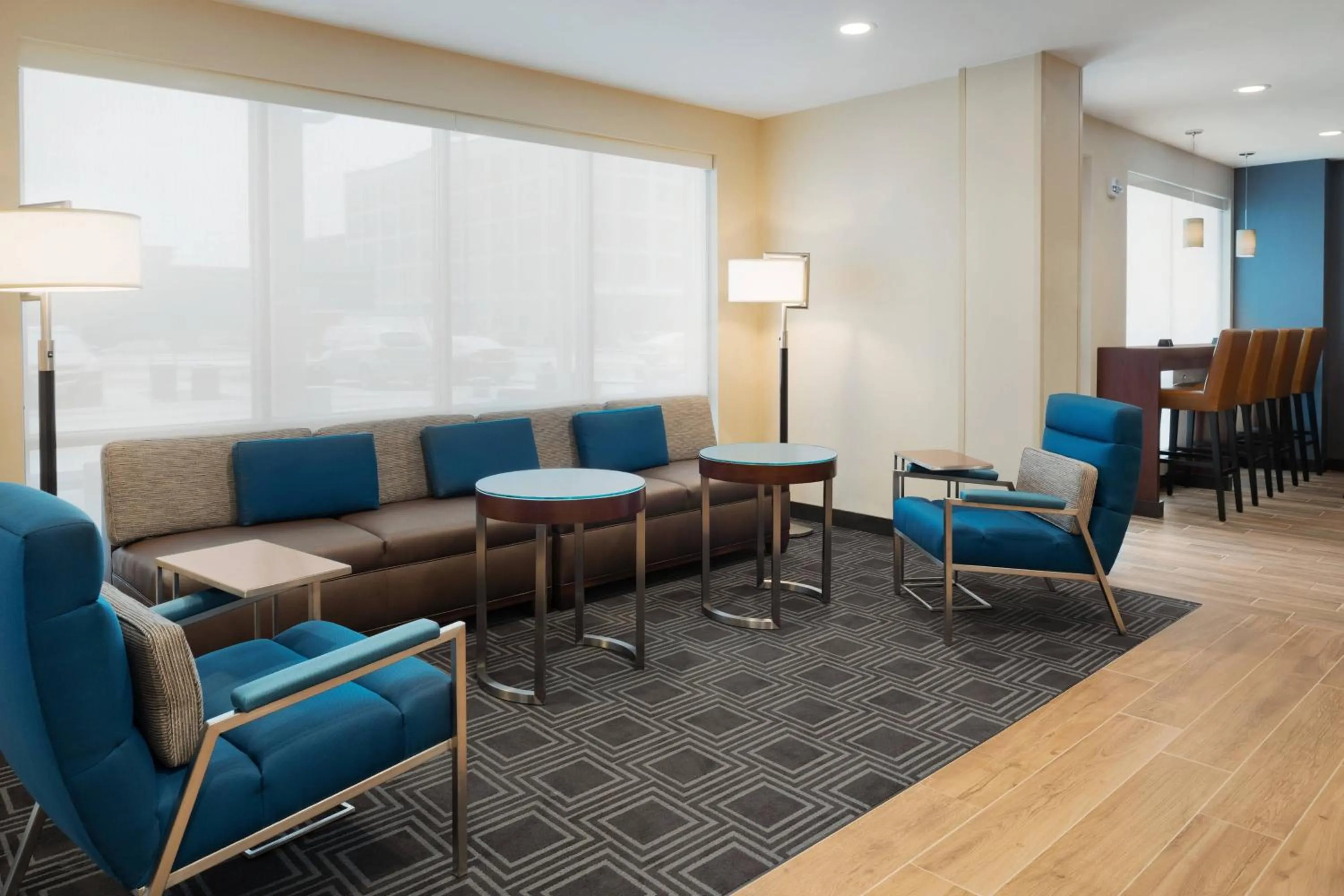 Lobby or reception in TownePlace Suites by Marriott Dubuque Downtown