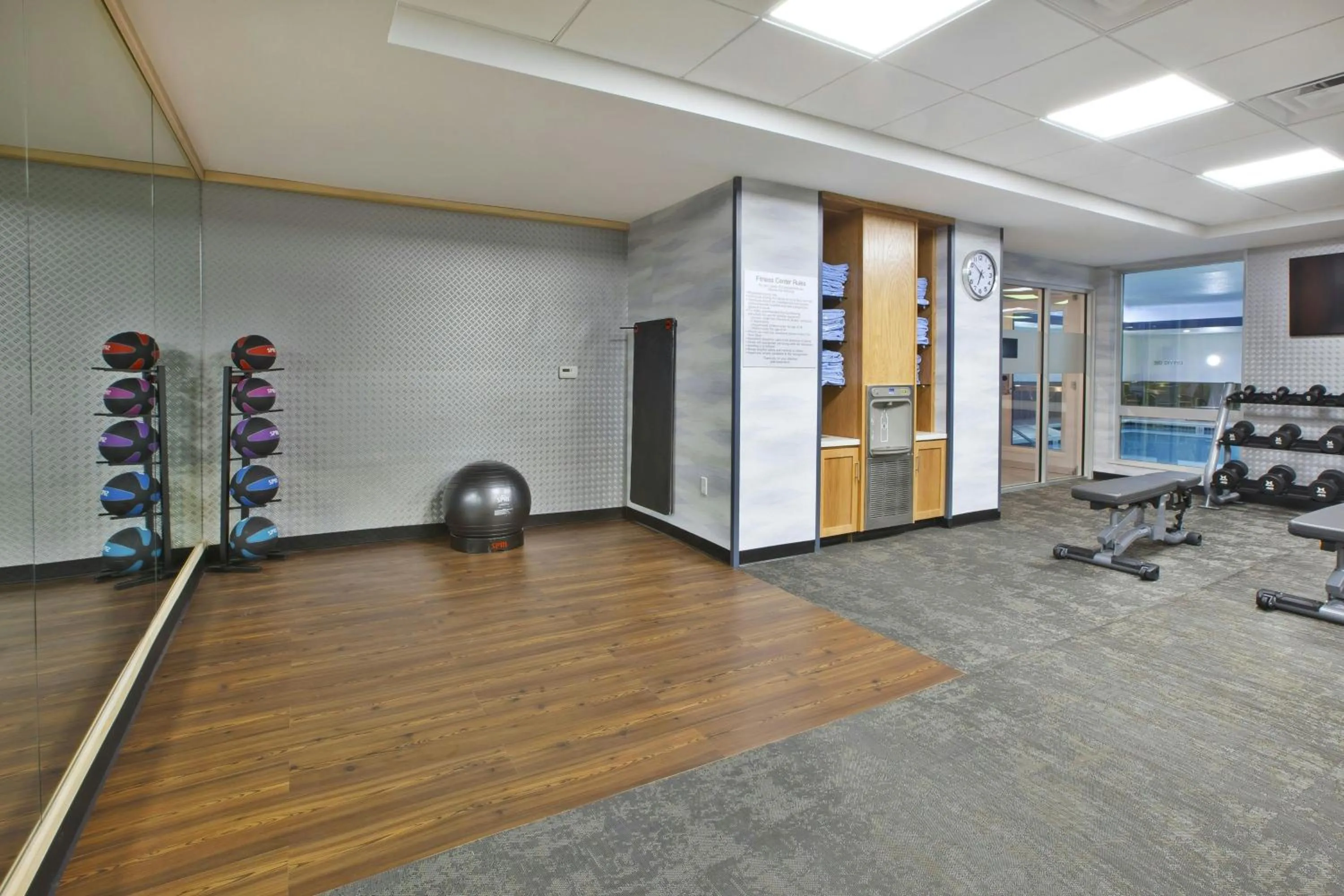 Fitness centre/facilities in Fairfield Inn & Suites by Marriott Flint Grand Blanc