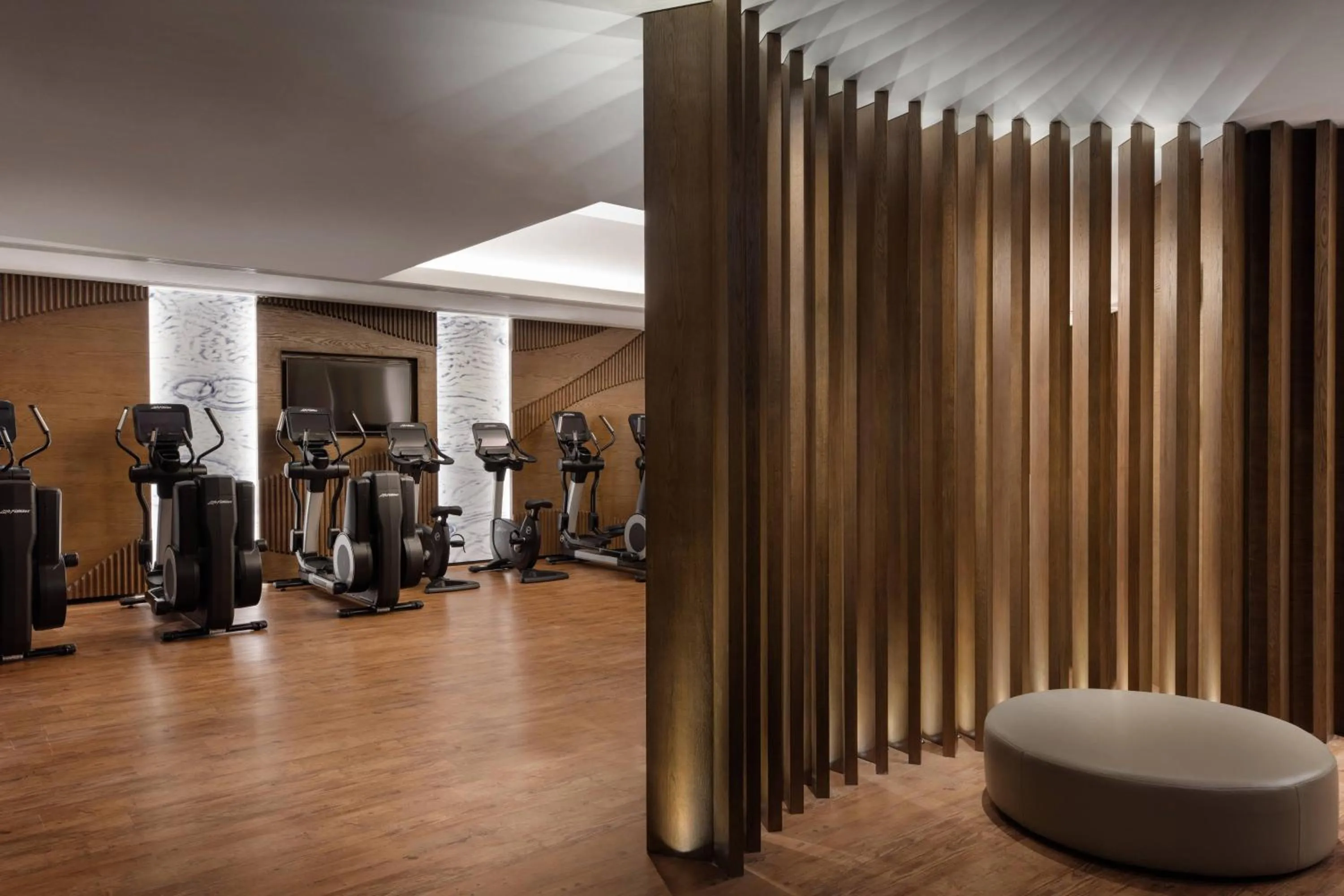 Fitness centre/facilities in Hong Kong Ocean Park Marriott Hotel