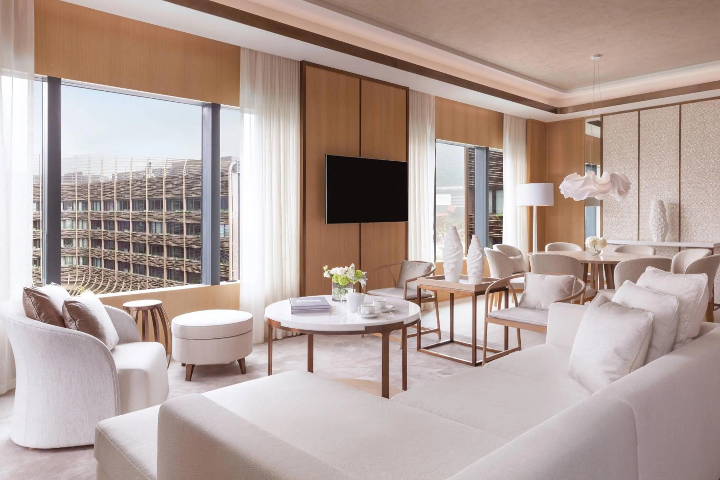 Photo of the whole room in Hong Kong Ocean Park Marriott Hotel