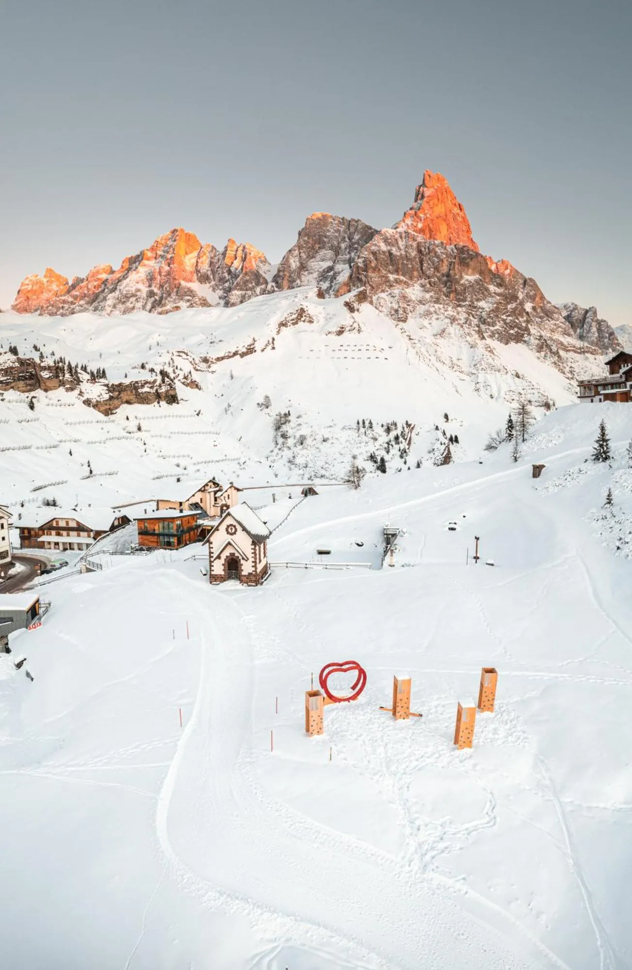 Winter in Albergo Vezzana