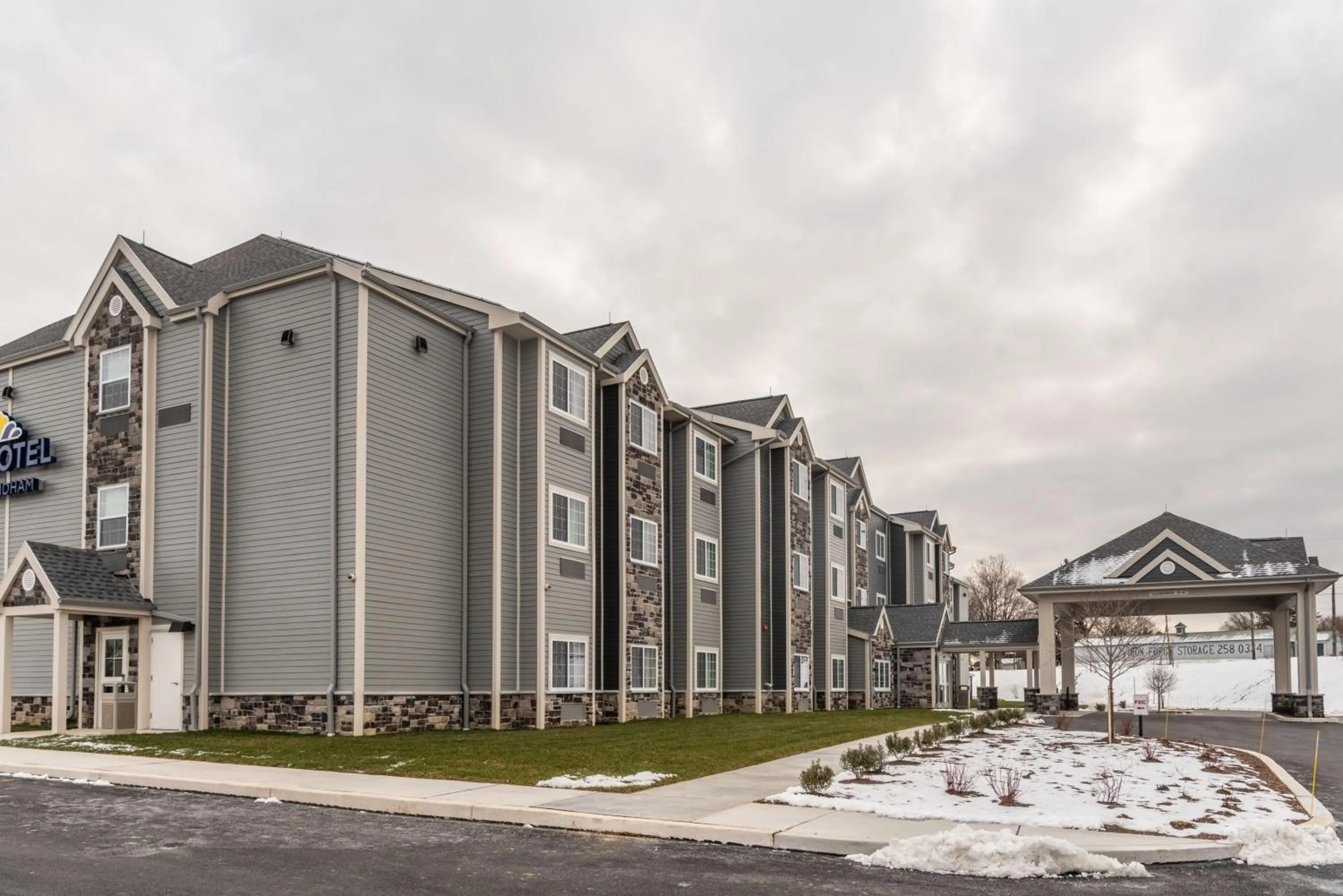 Property building in Microtel Inn & Suites by Wyndham Carlisle