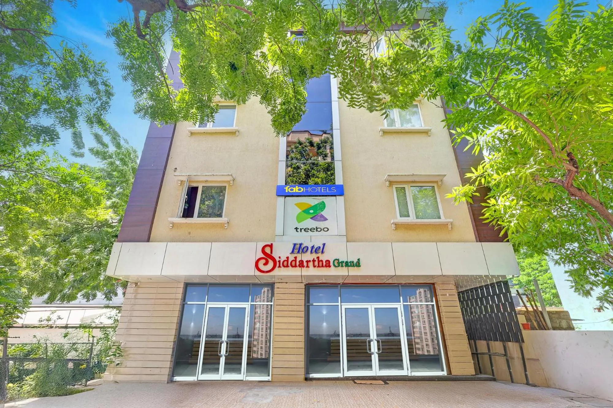 Property building in FabHotel Siddarth Grand