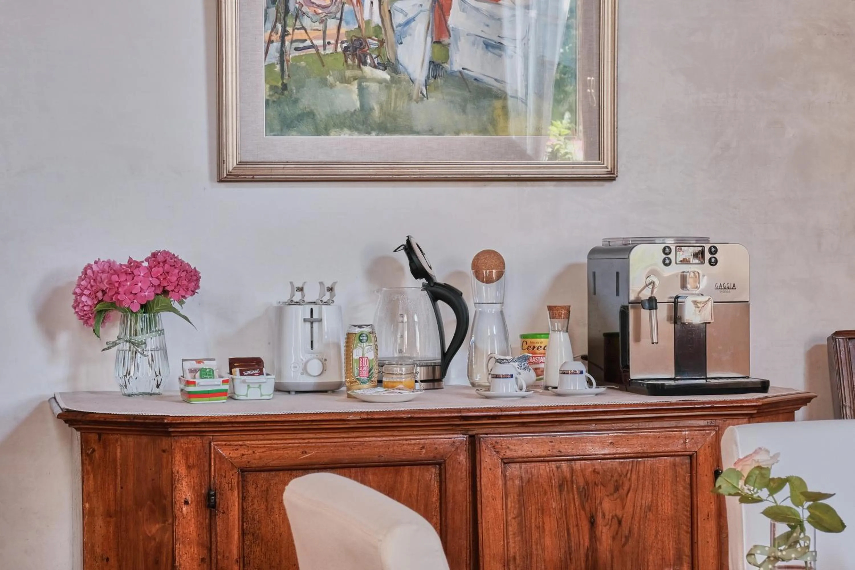 Coffee/tea facilities in Villa Caotorta