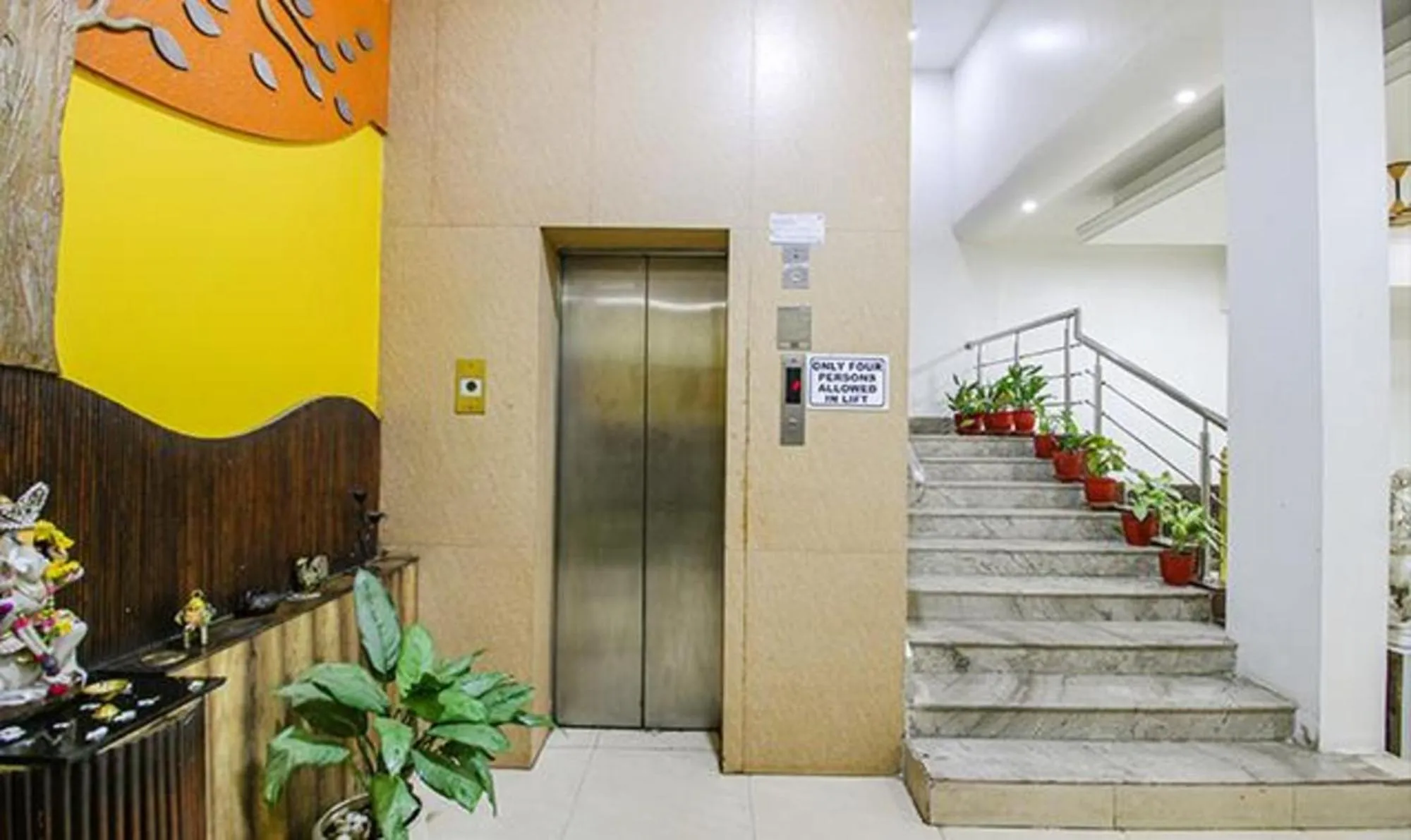 elevator in FabHotel Silver Inn I