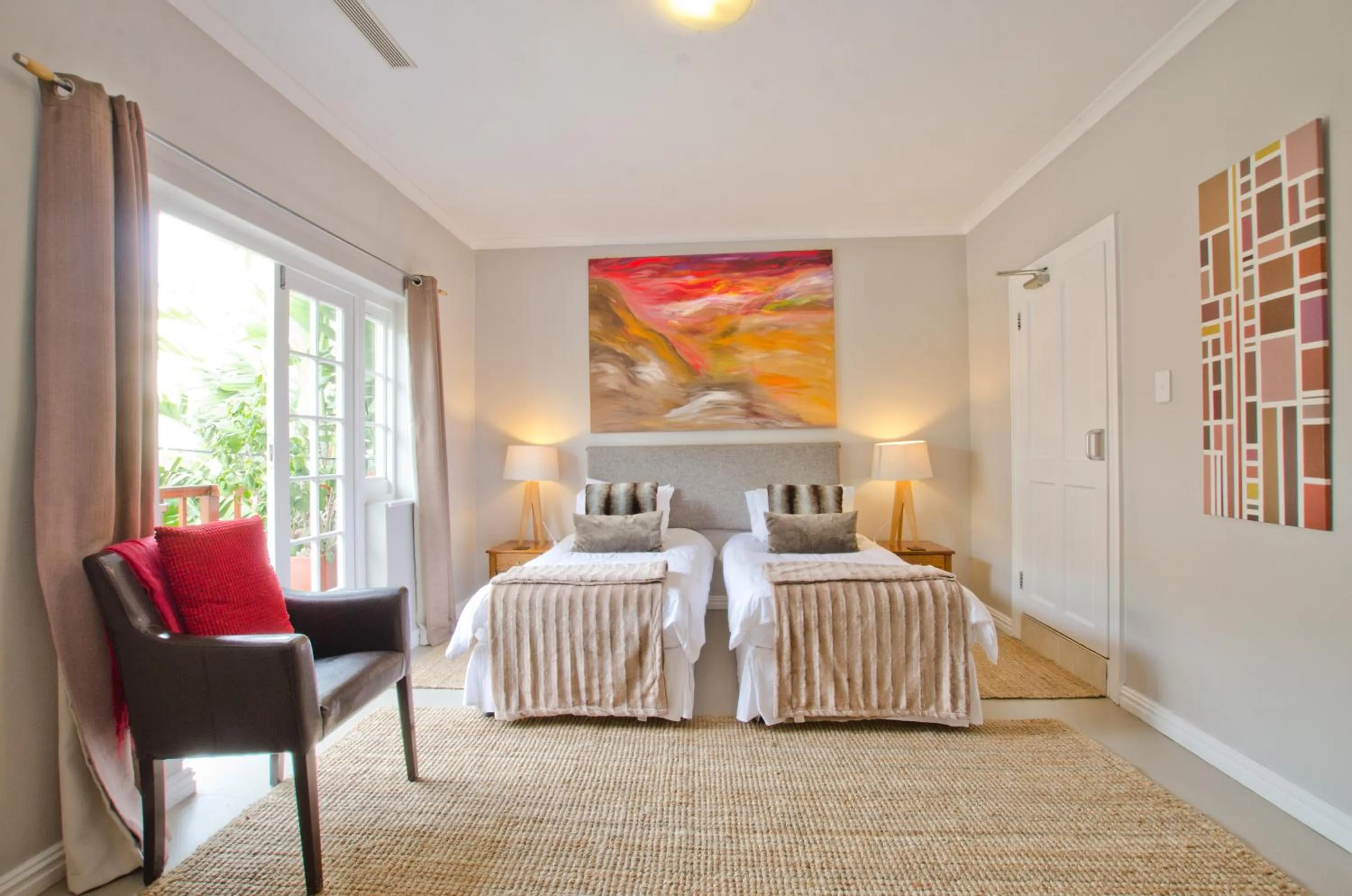 Bed in Villa Costa Rose