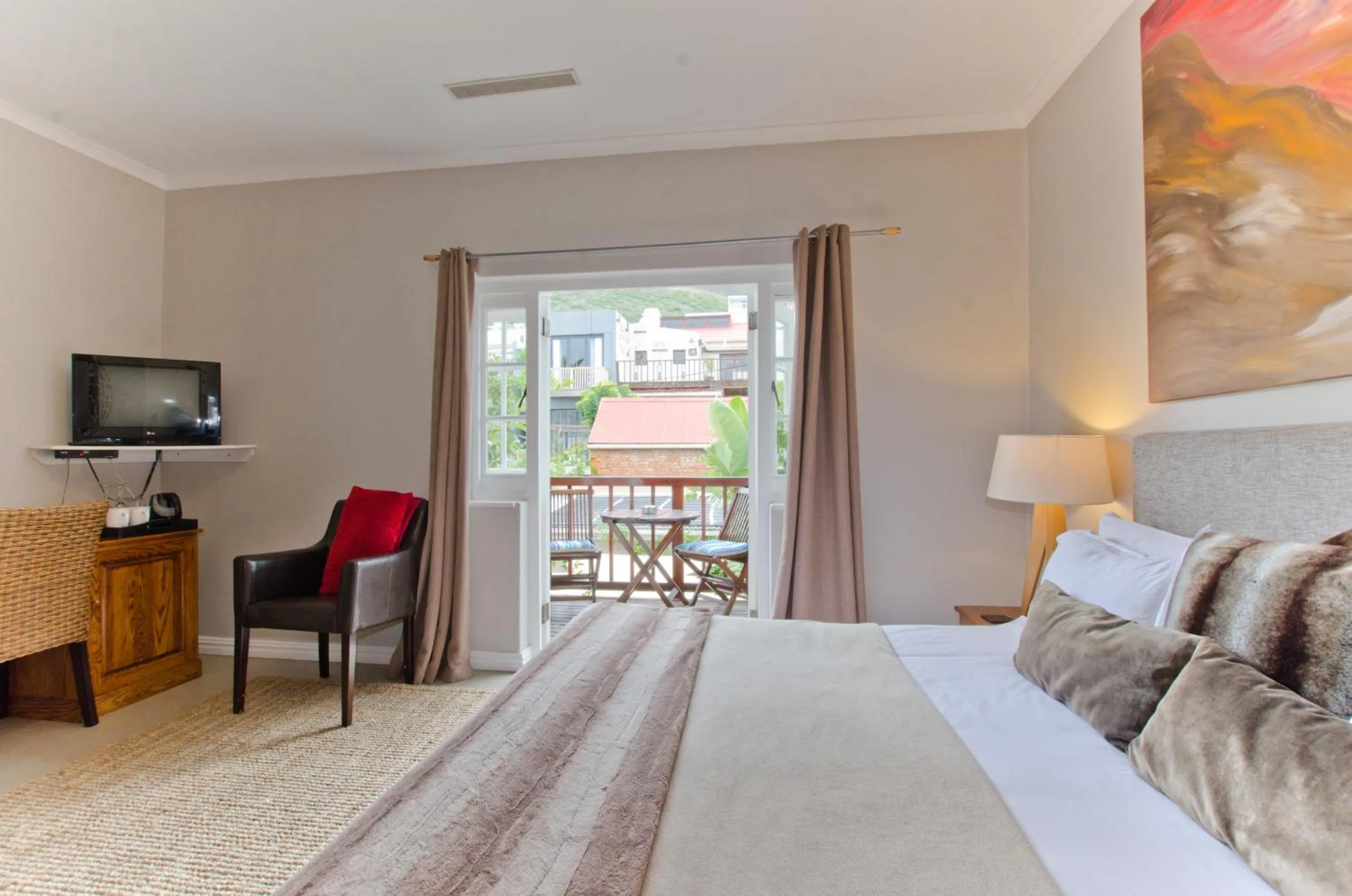 Bed in Villa Costa Rose