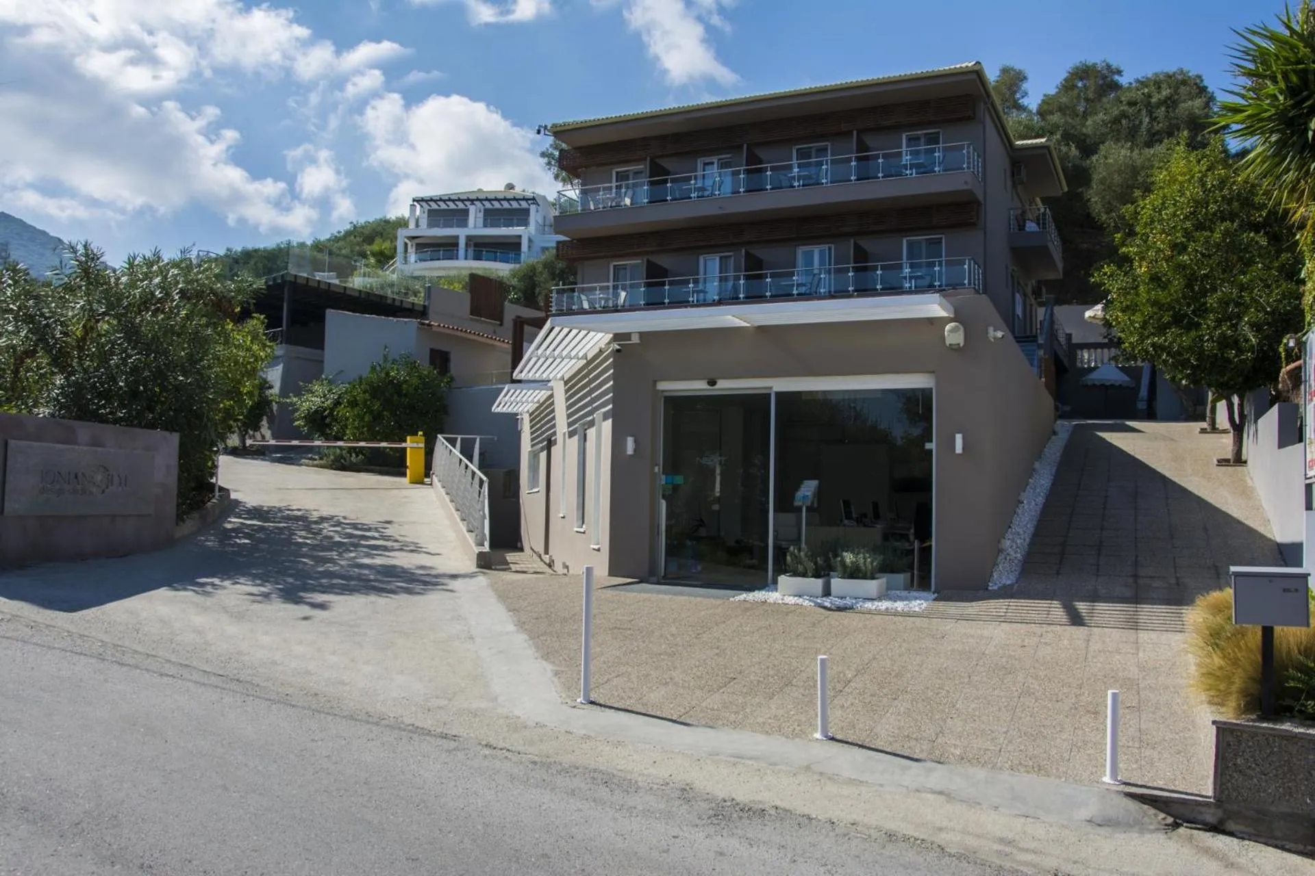 Facade/entrance in Ionian Eye Design Studios & Spa