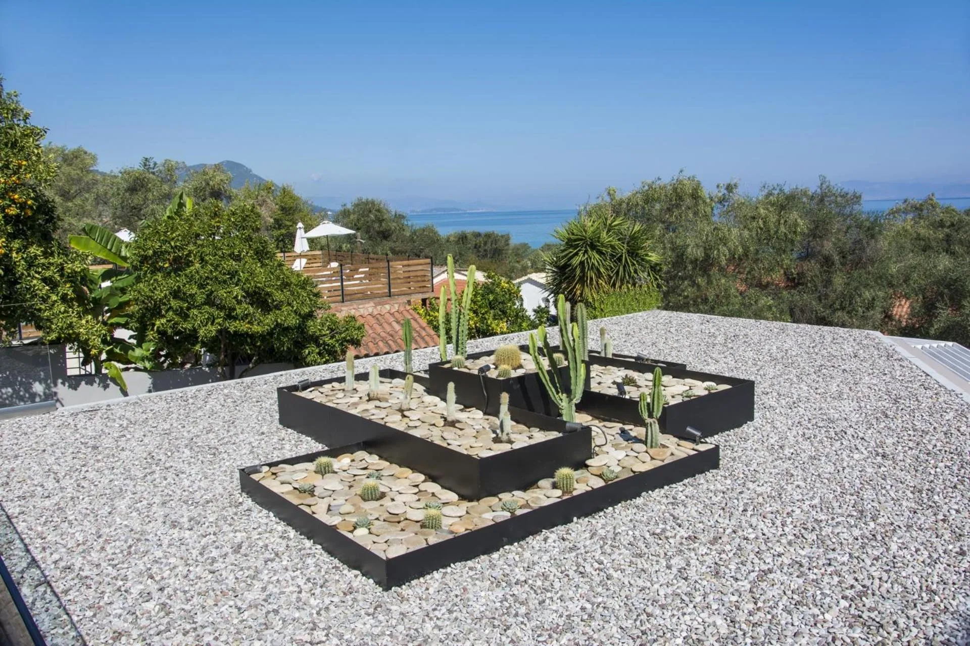 Decorative detail in Ionian Eye Design Studios & Spa