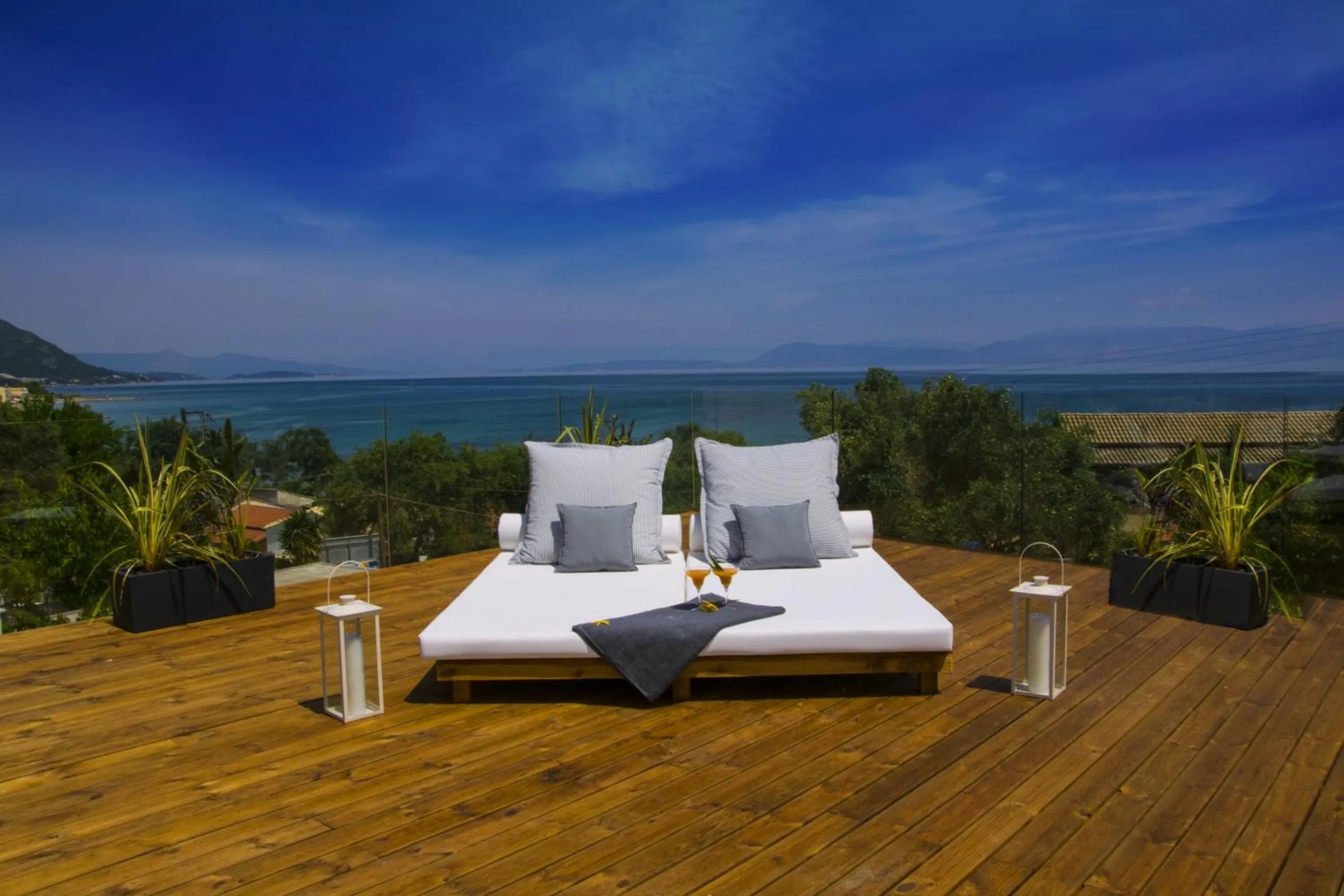 Swimming pool in Ionian Eye Design Studios & Spa