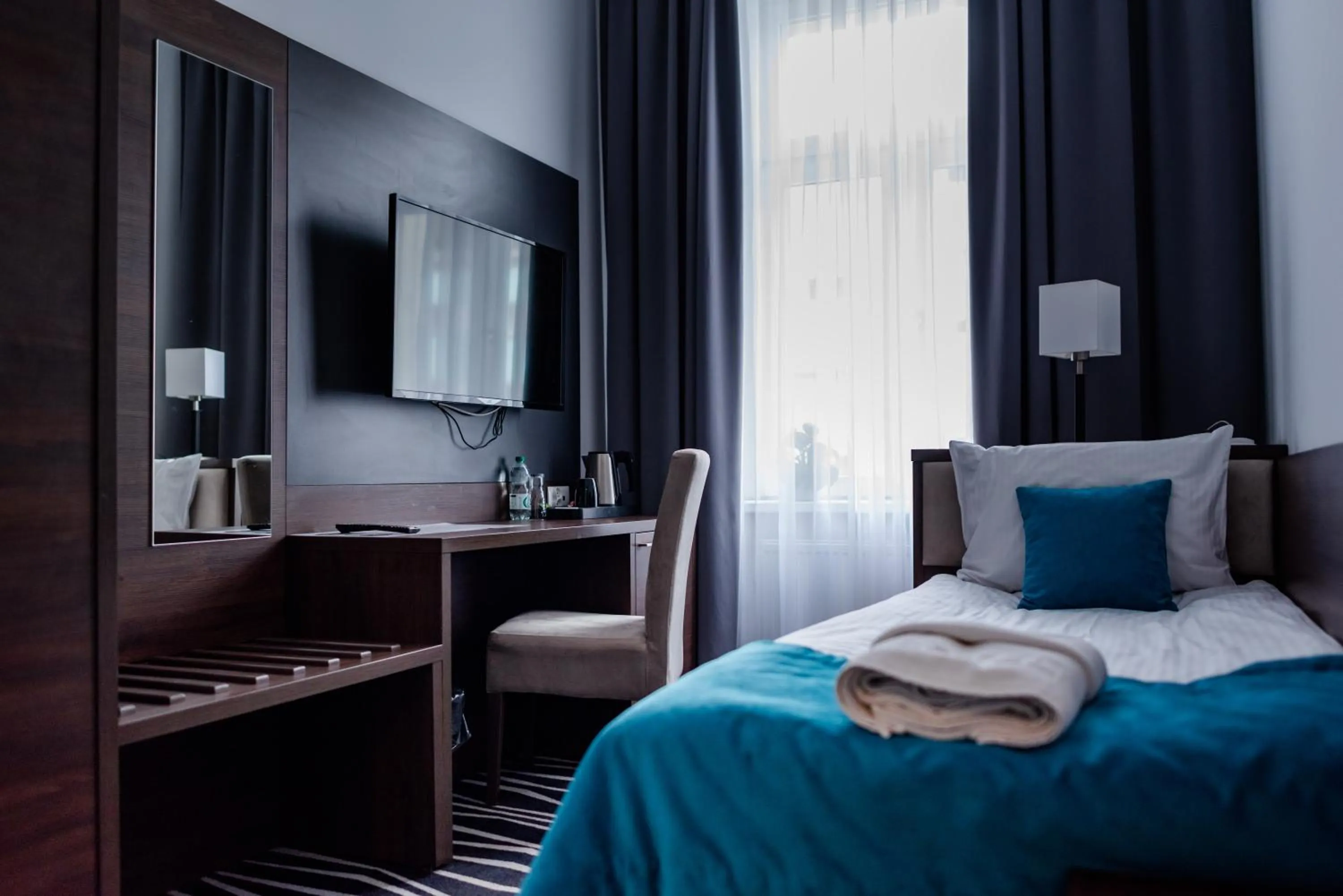 Photo of the whole room, Bed in No1 Bed&Breakfast Restauracja ŚNIADANIE I PARKING W CENIE!