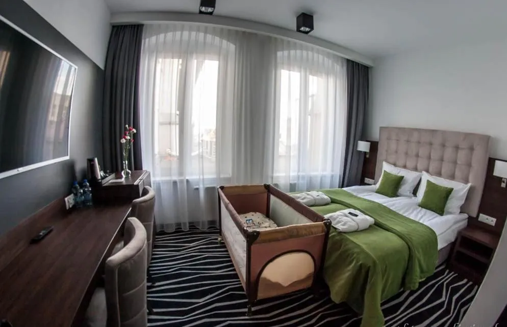 Photo of the whole room, Bed in No1 Bed&Breakfast Restauracja ŚNIADANIE I PARKING W CENIE!