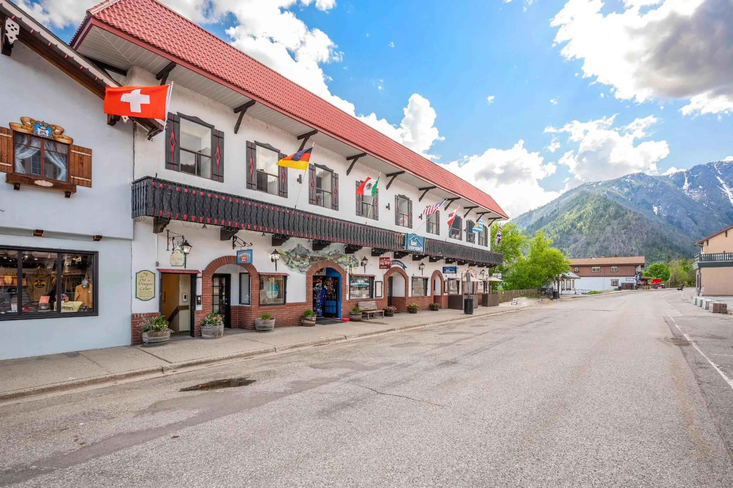 Property building in Hotel Leavenworth