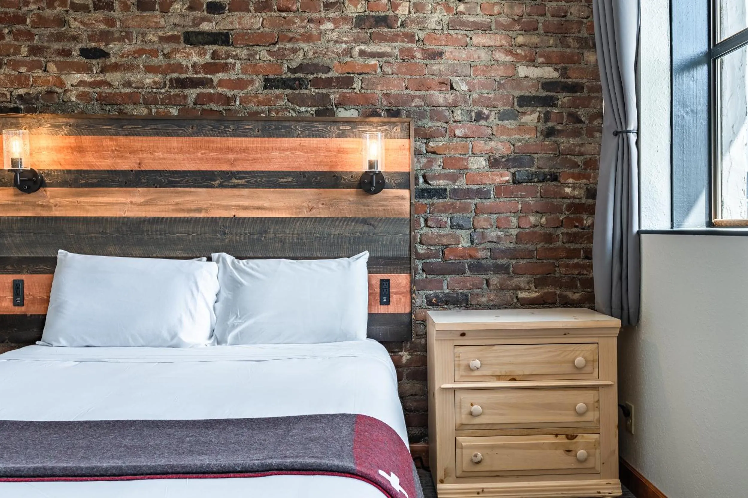 Bedroom, Bed in Hotel Leavenworth