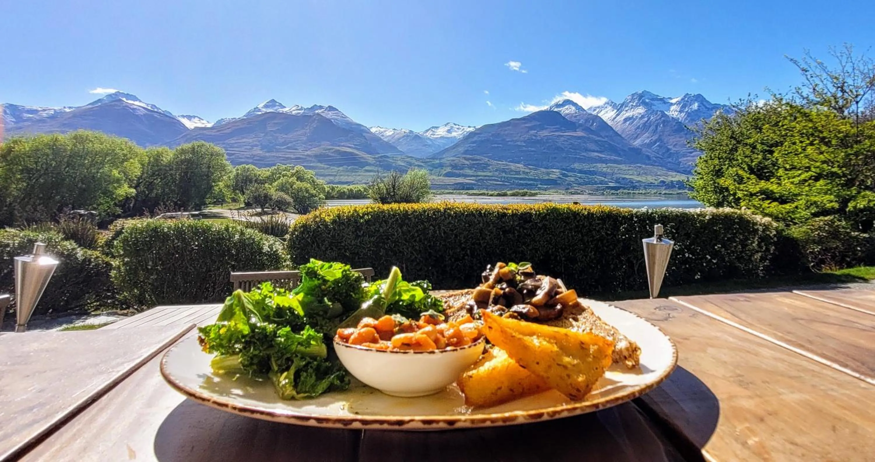 Food in Kinloch Wilderness Retreat