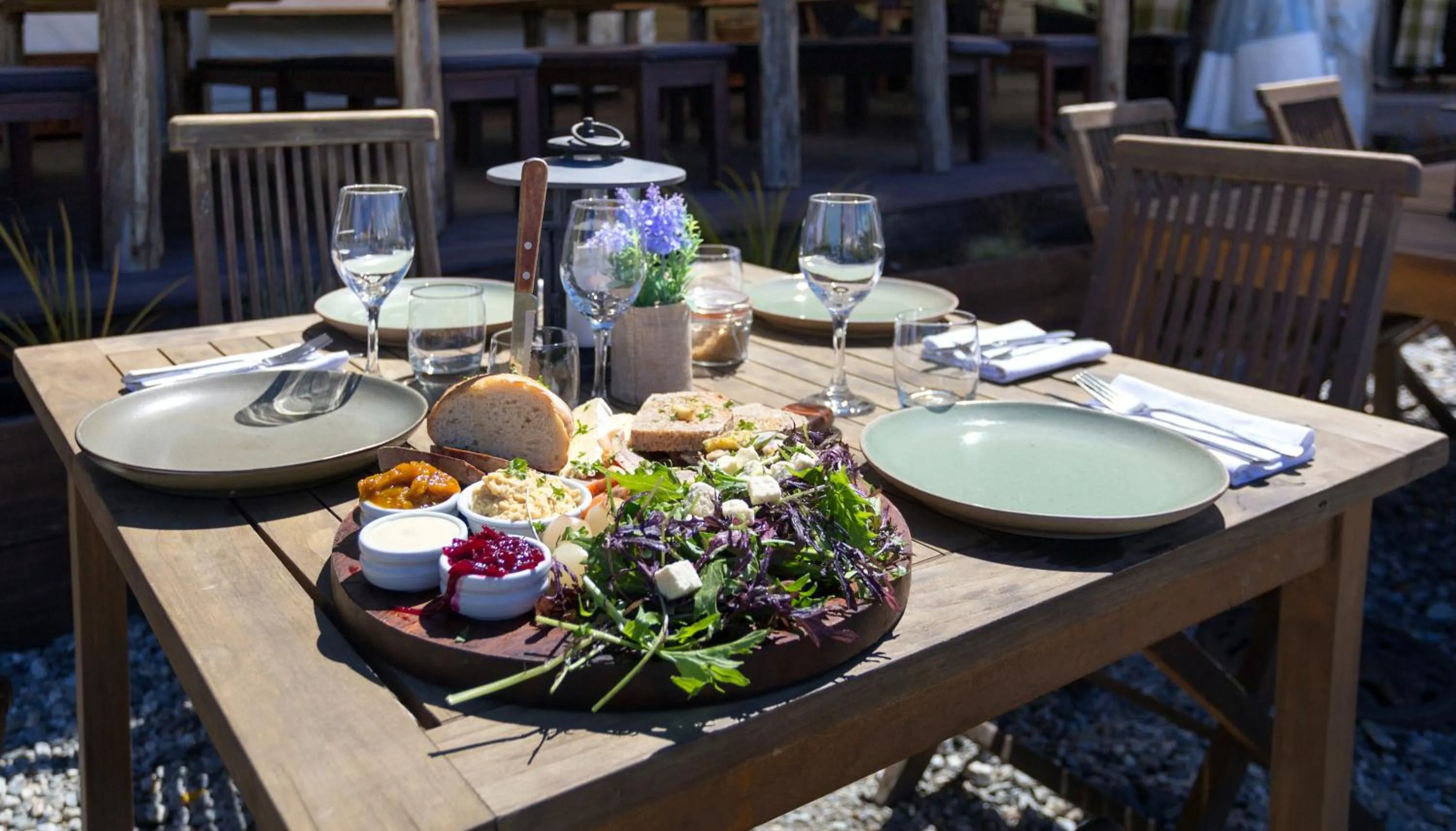 Food in Kinloch Wilderness Retreat