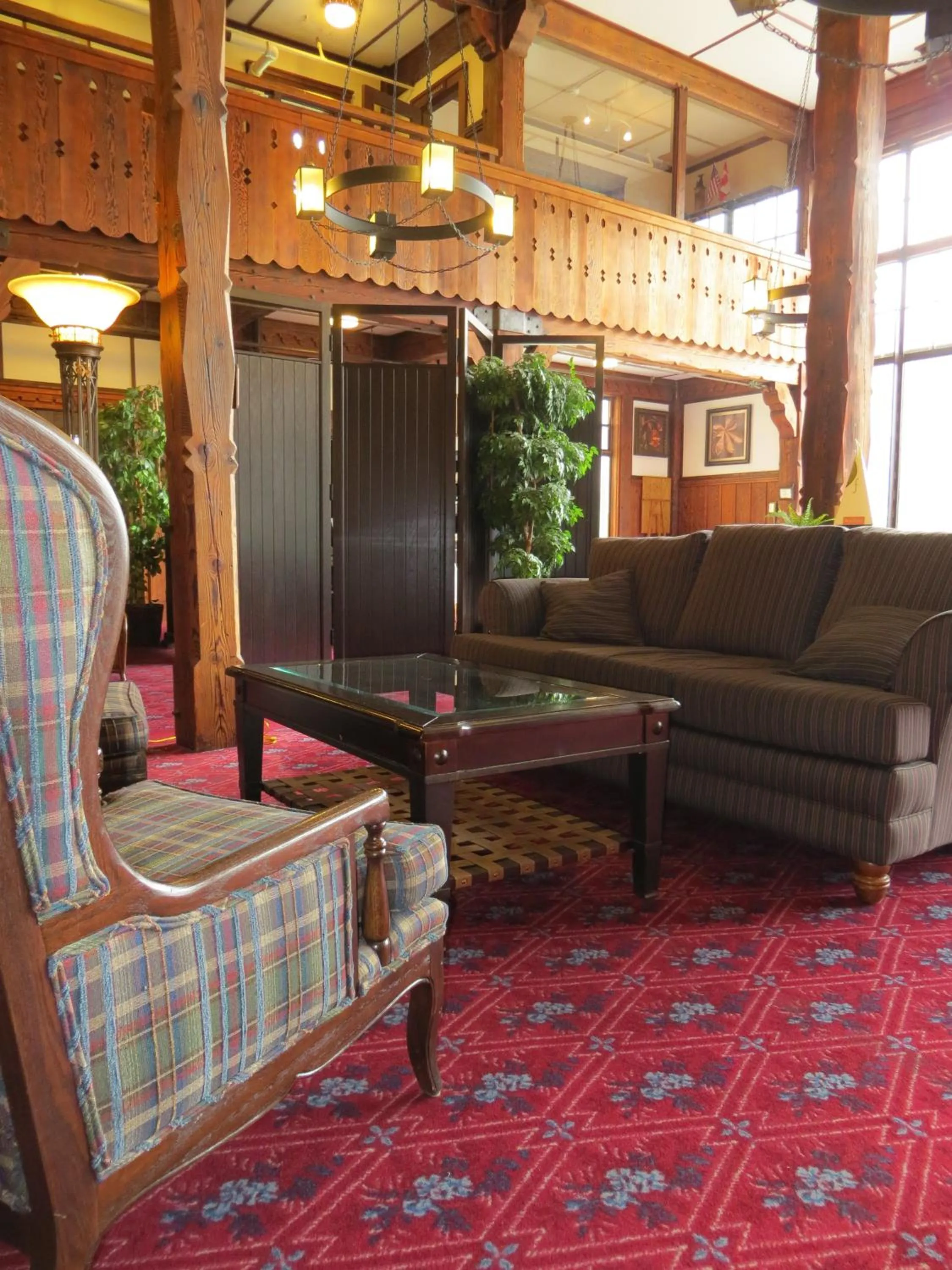 Lobby or reception in Prince of Wales Hotel