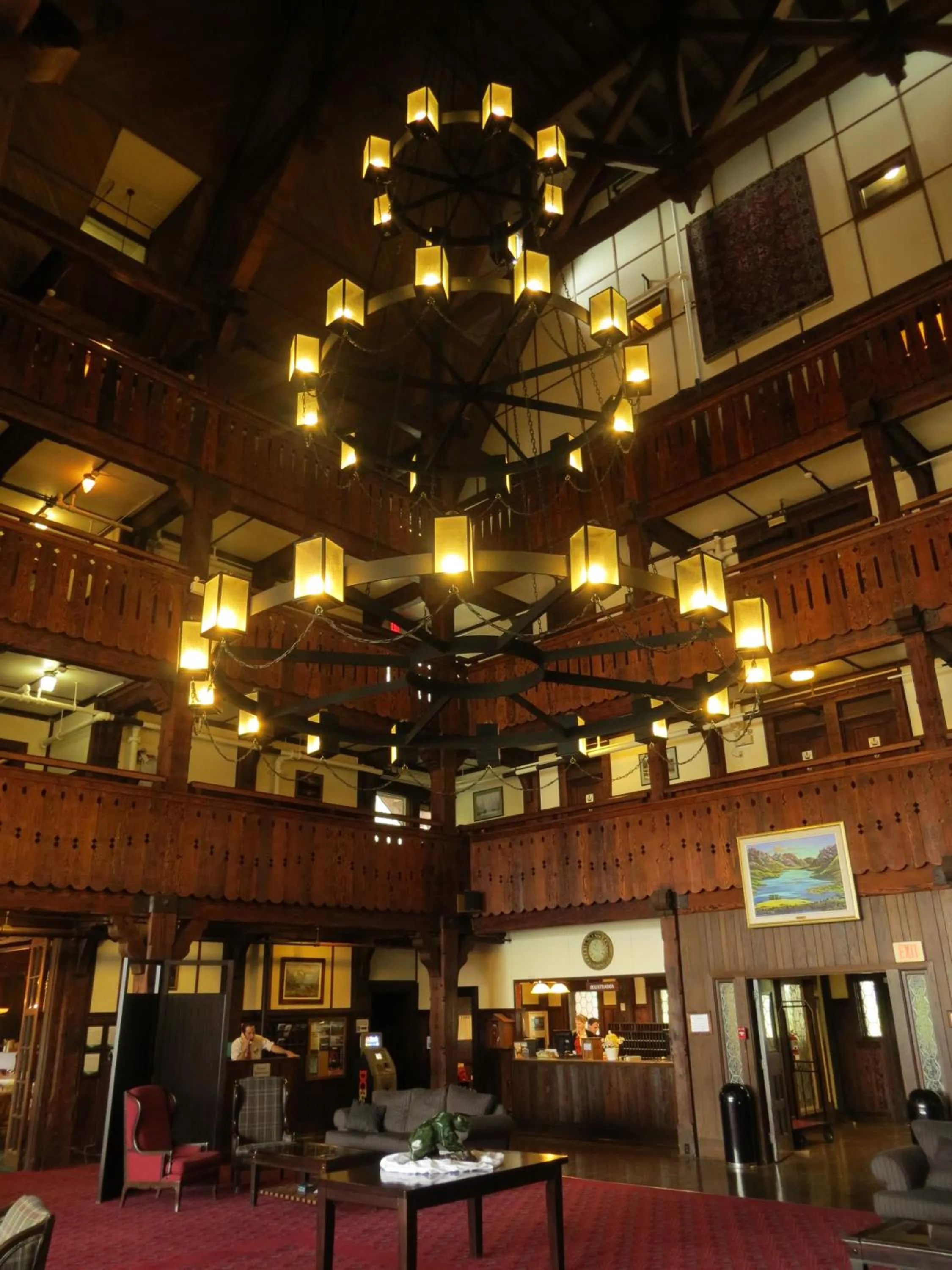 Lobby or reception in Prince of Wales Hotel