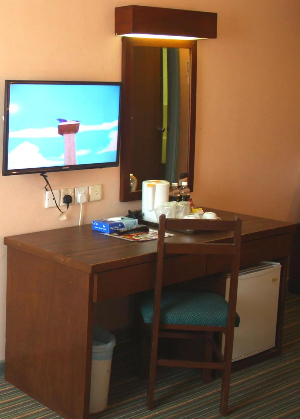 Communal lounge/ TV room in Hotel Seri Malaysia Port Dickson