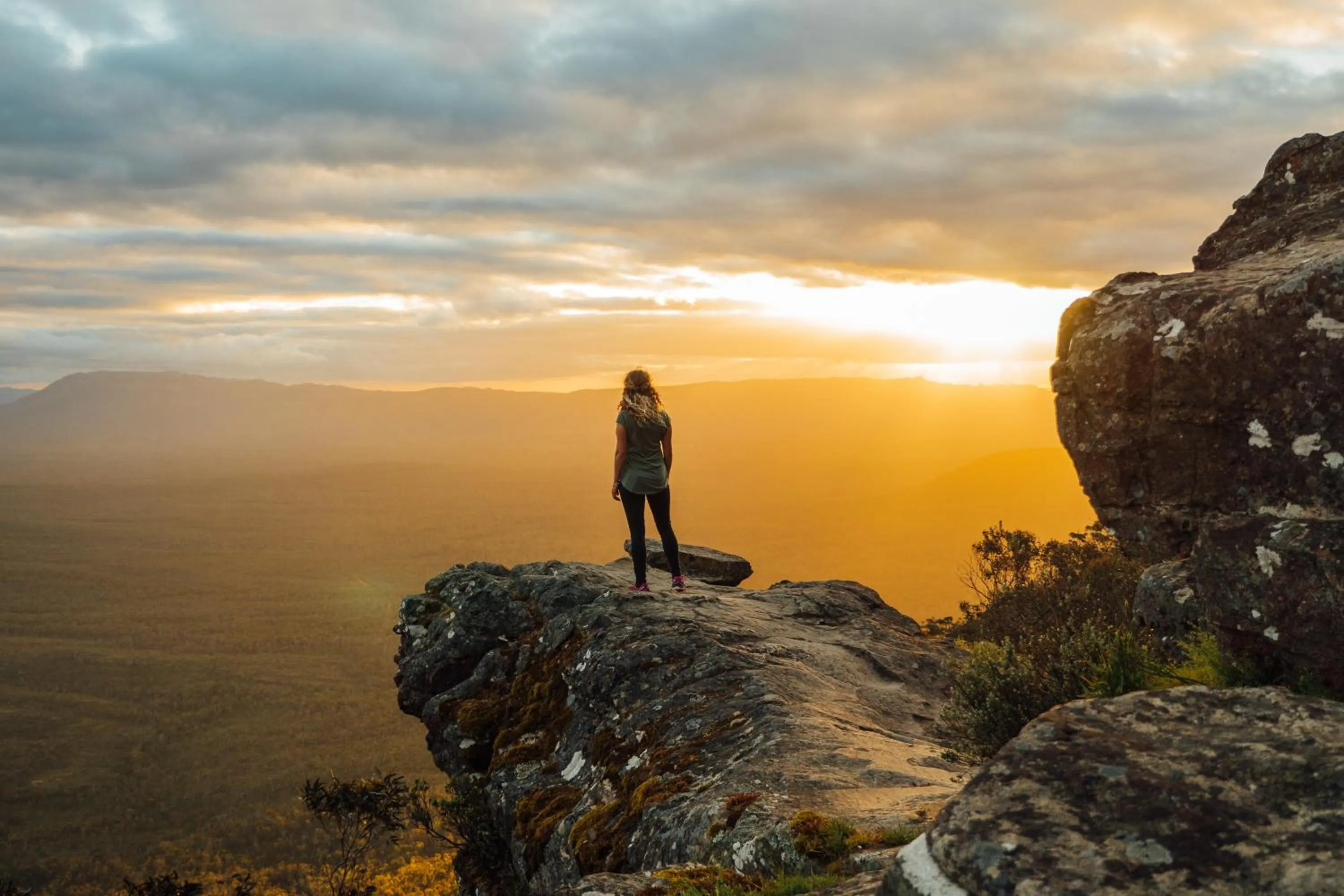 Natural landscape in YHA Grampians Eco, Halls Gap