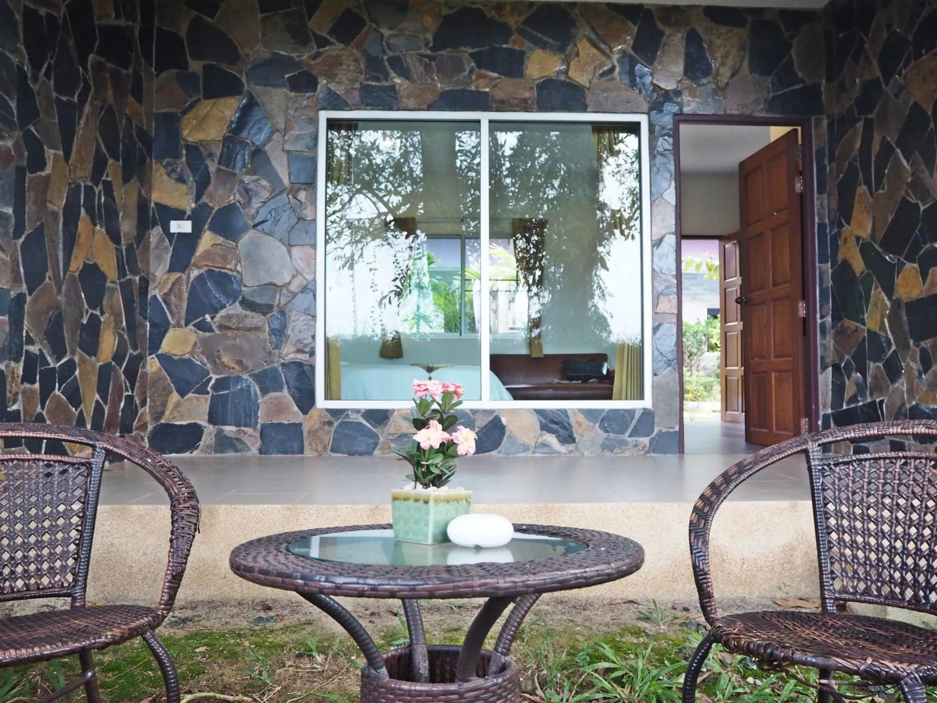 Patio in Canal Resort