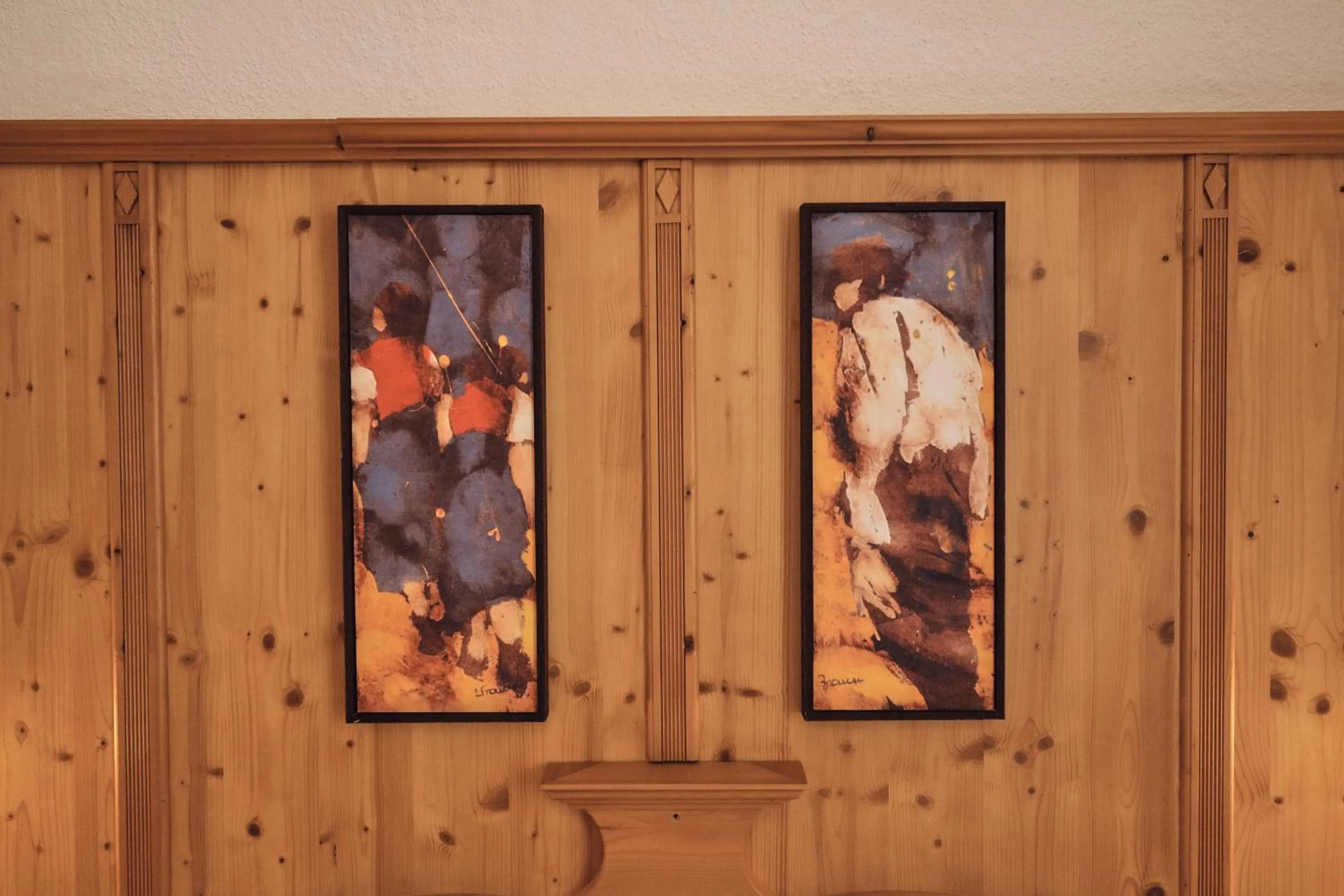 Decorative detail in Hotel Traube