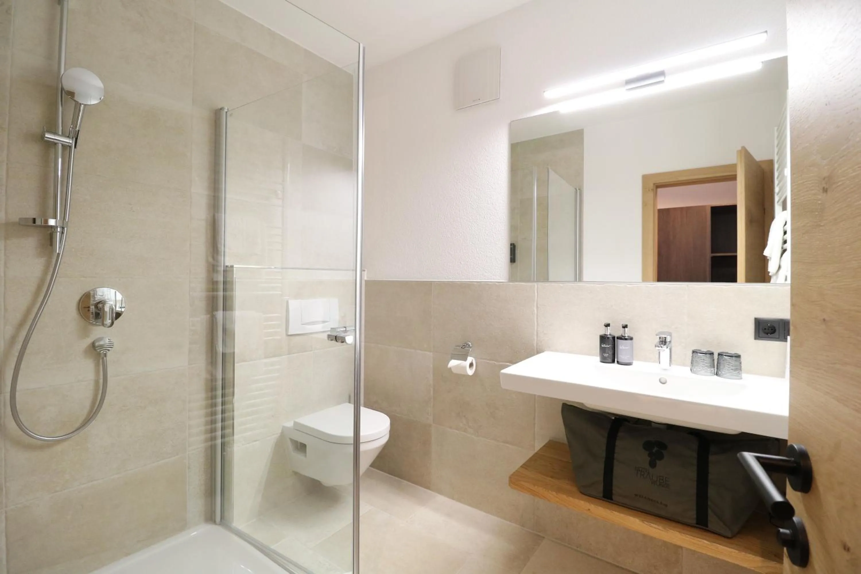 Bathroom in Hotel Traube