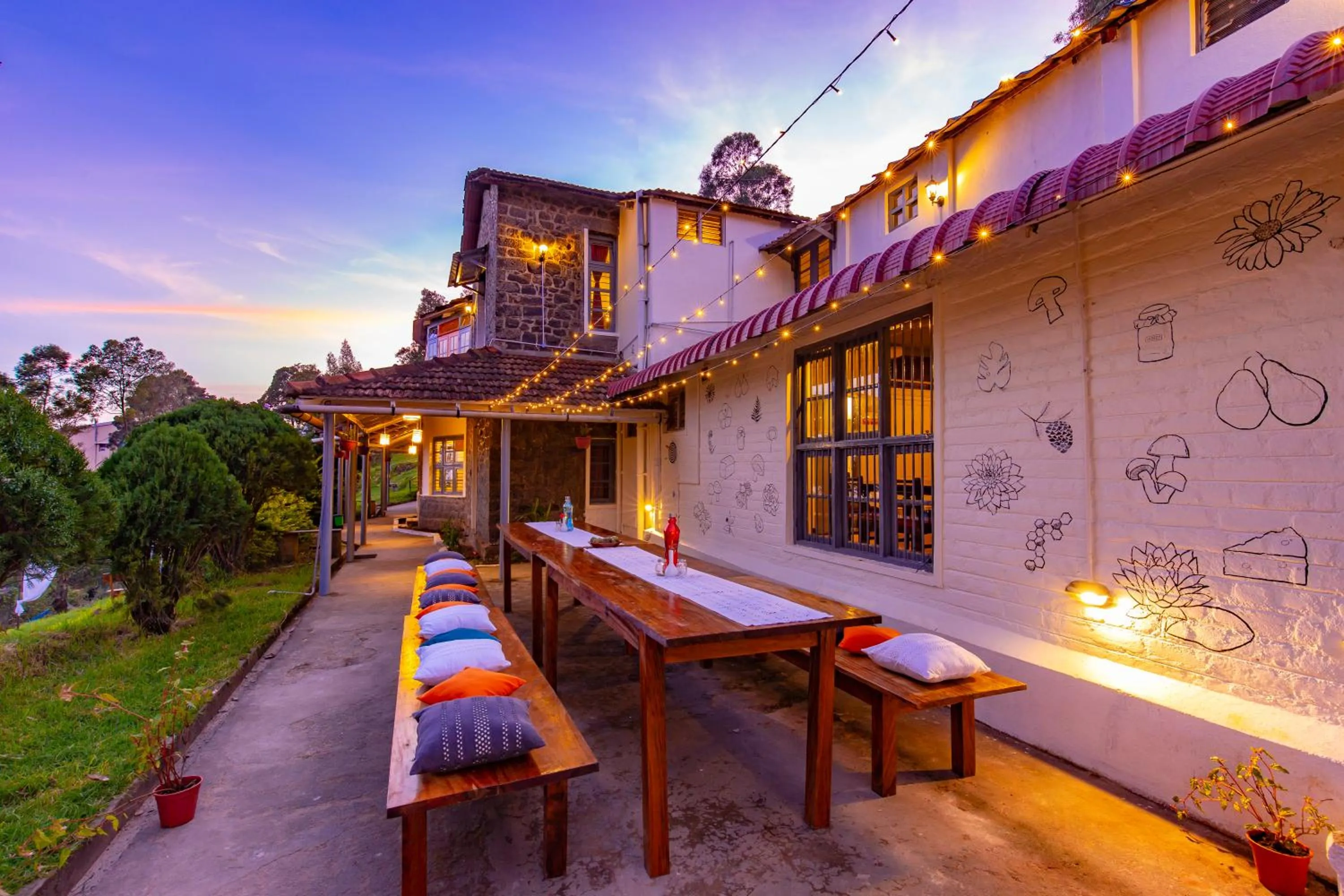 Property building in Zostel Kodaikanal