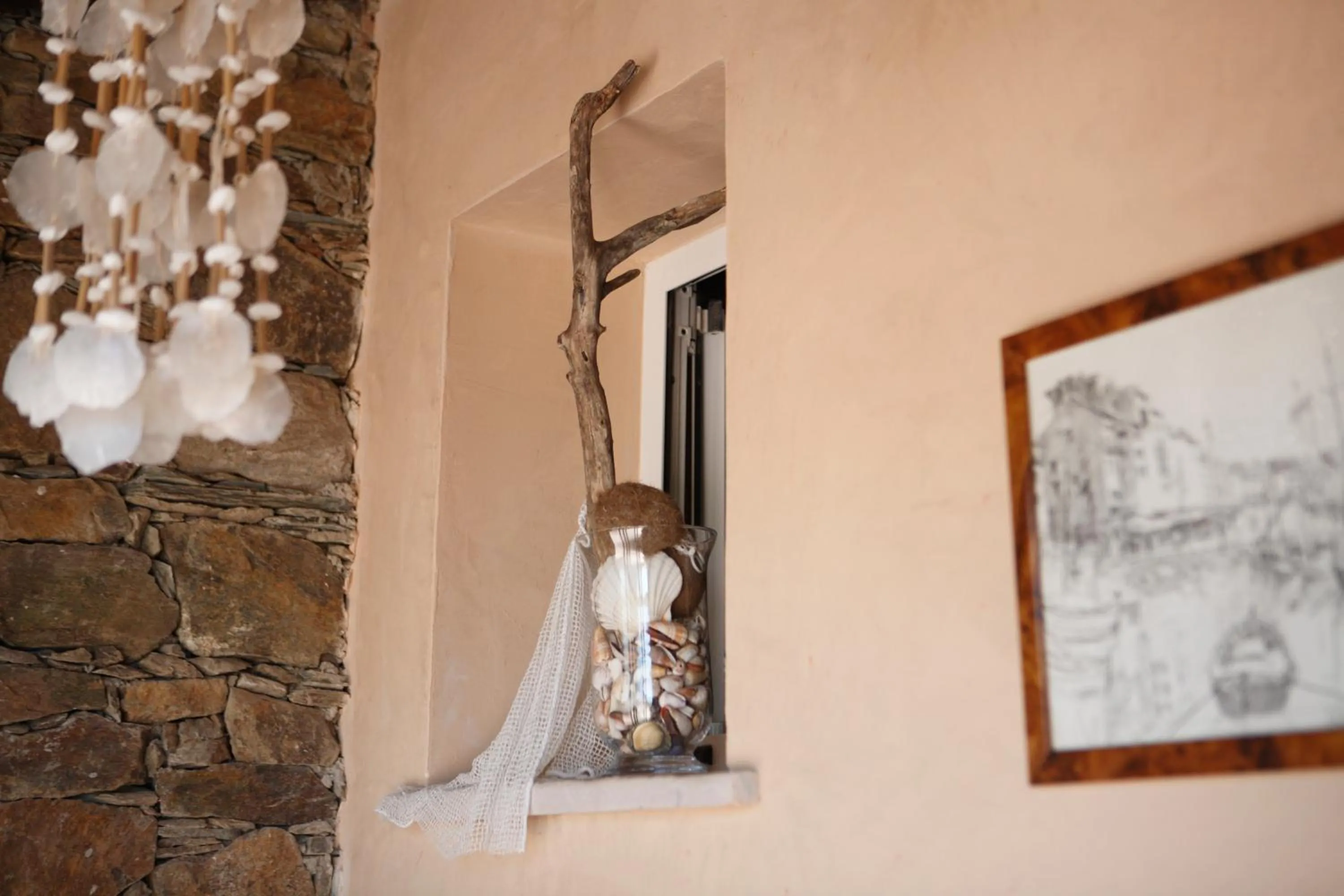 Decorative detail in Casa di Babbo