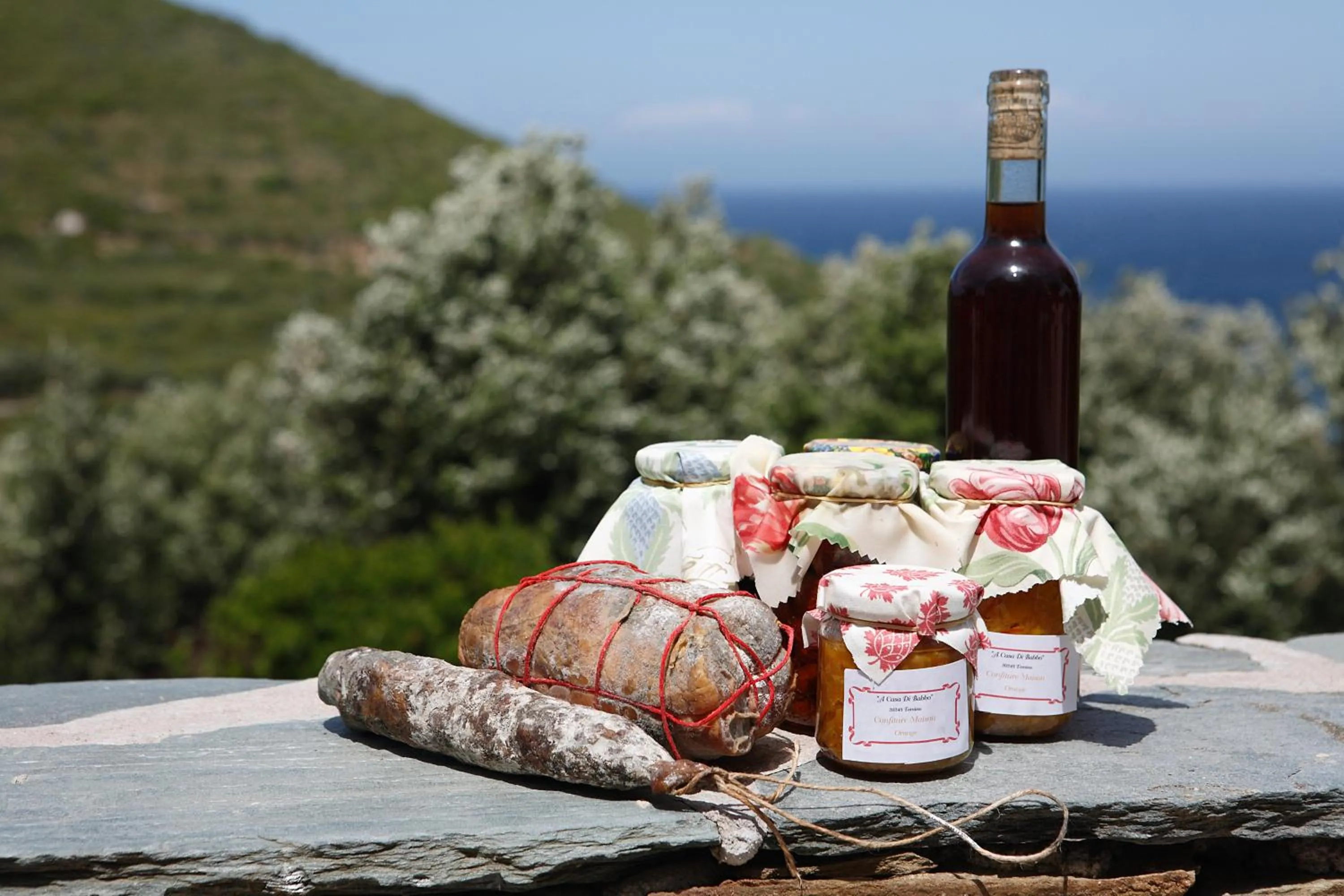 Food and drinks in Casa di Babbo