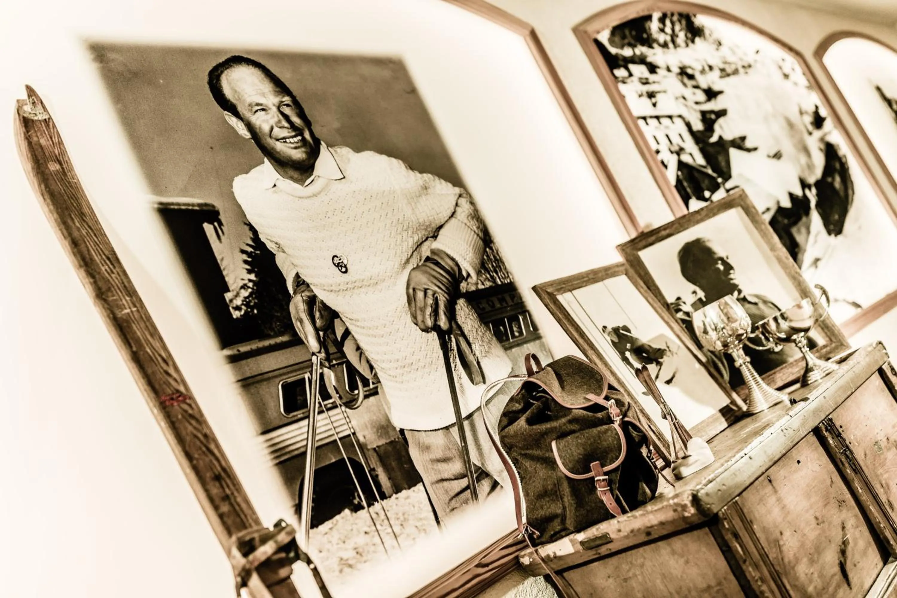 Decorative detail in Hotel Sun Valley