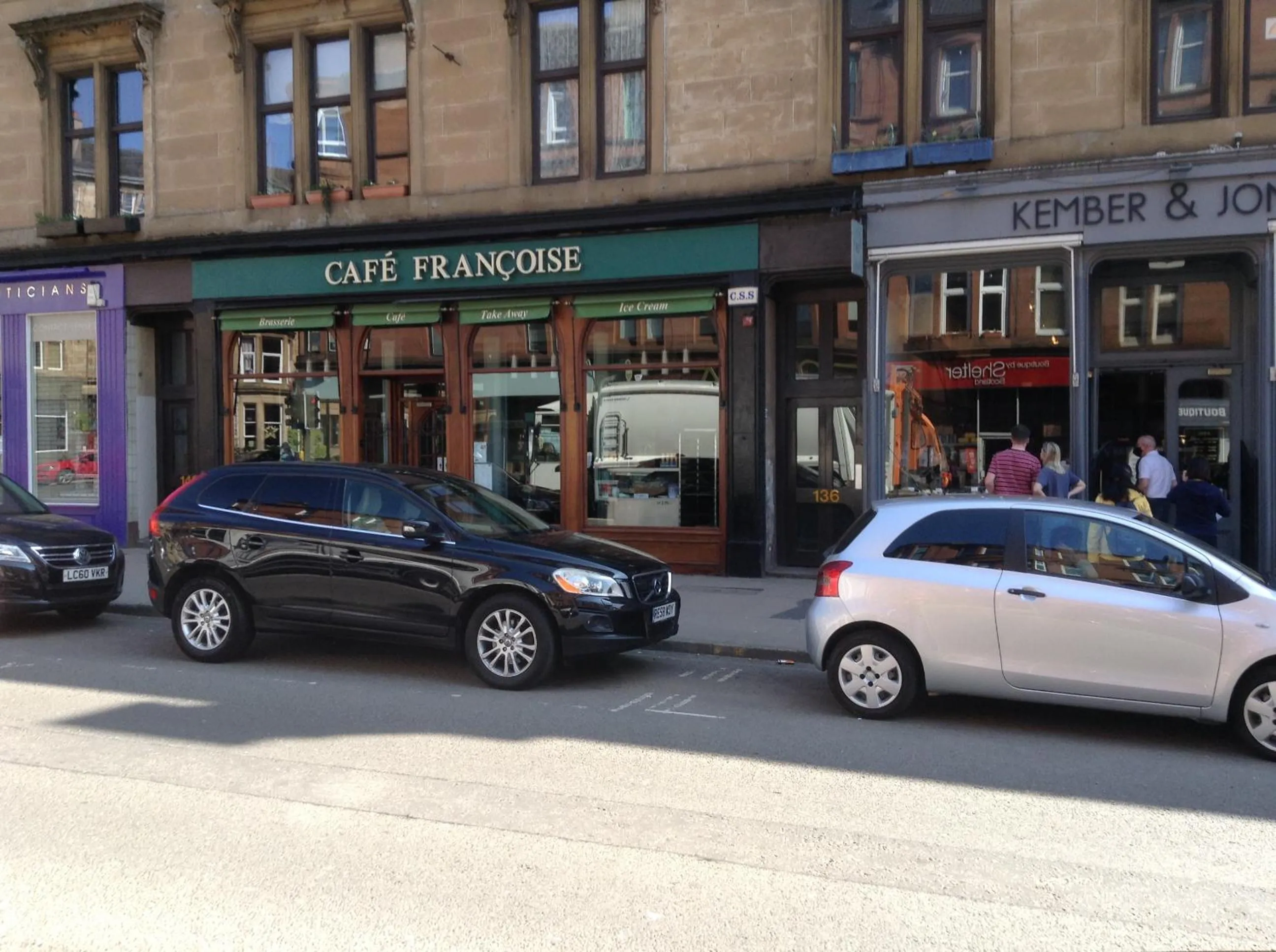 Restaurant/places to eat in The Georgian House