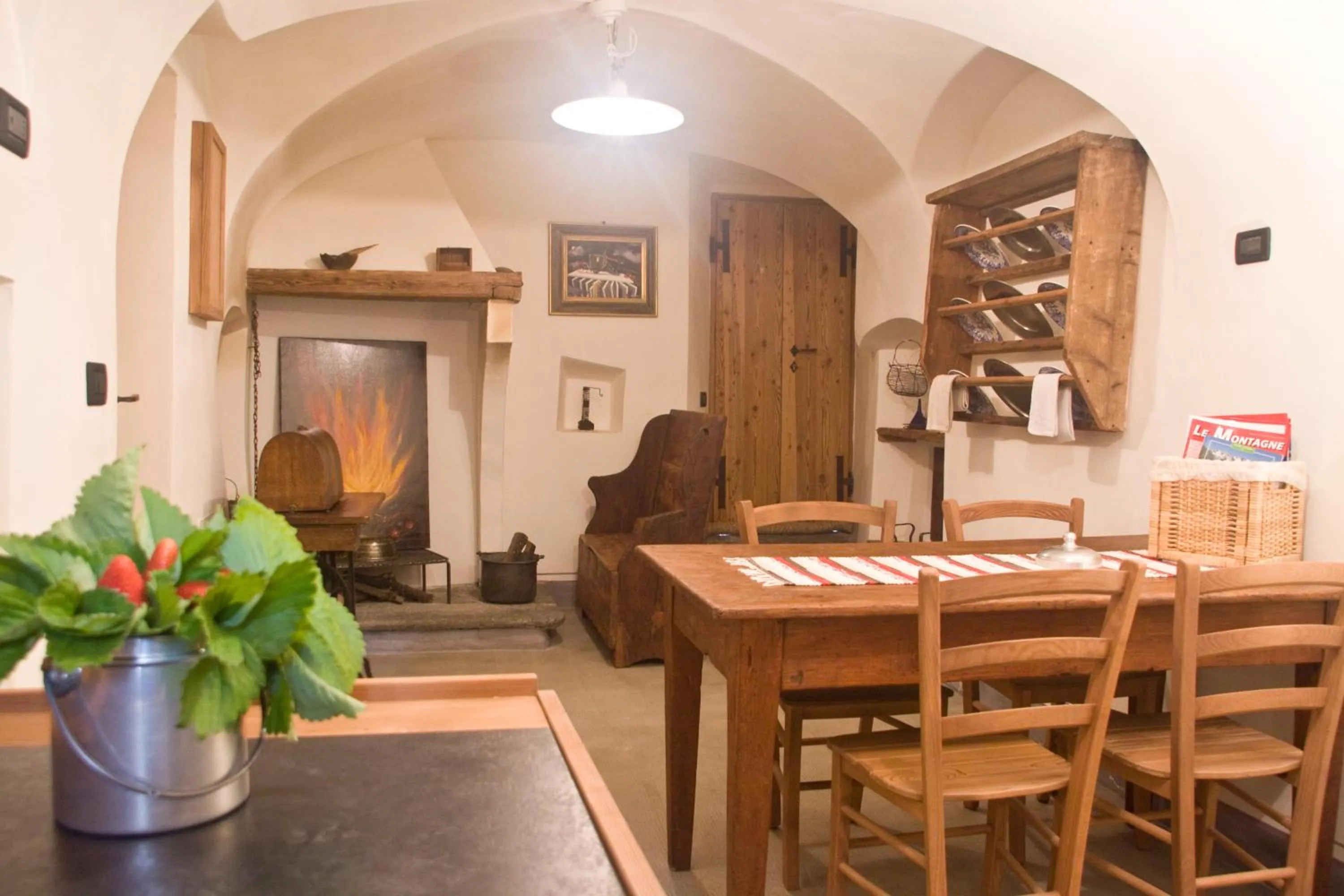 Dining area in Contrada Beltramelli