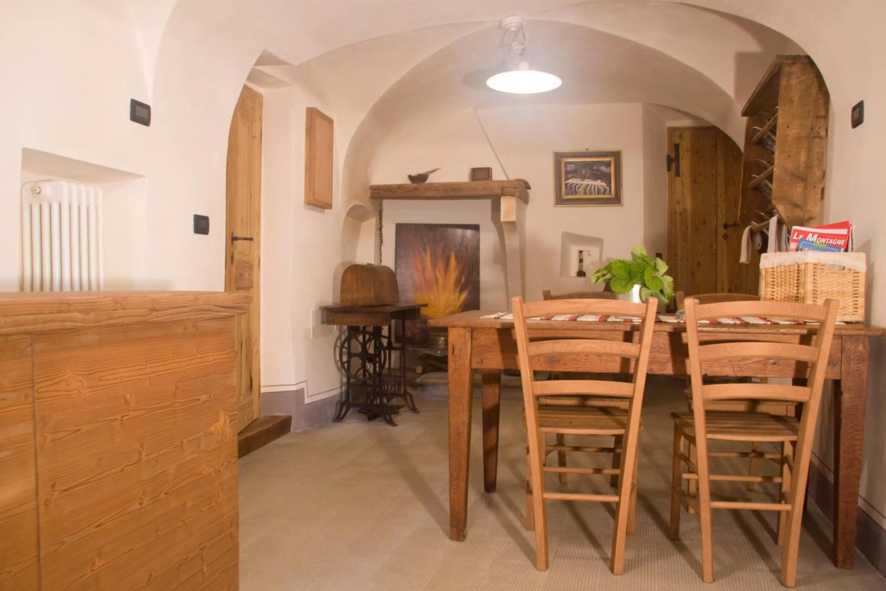 Dining area in Contrada Beltramelli