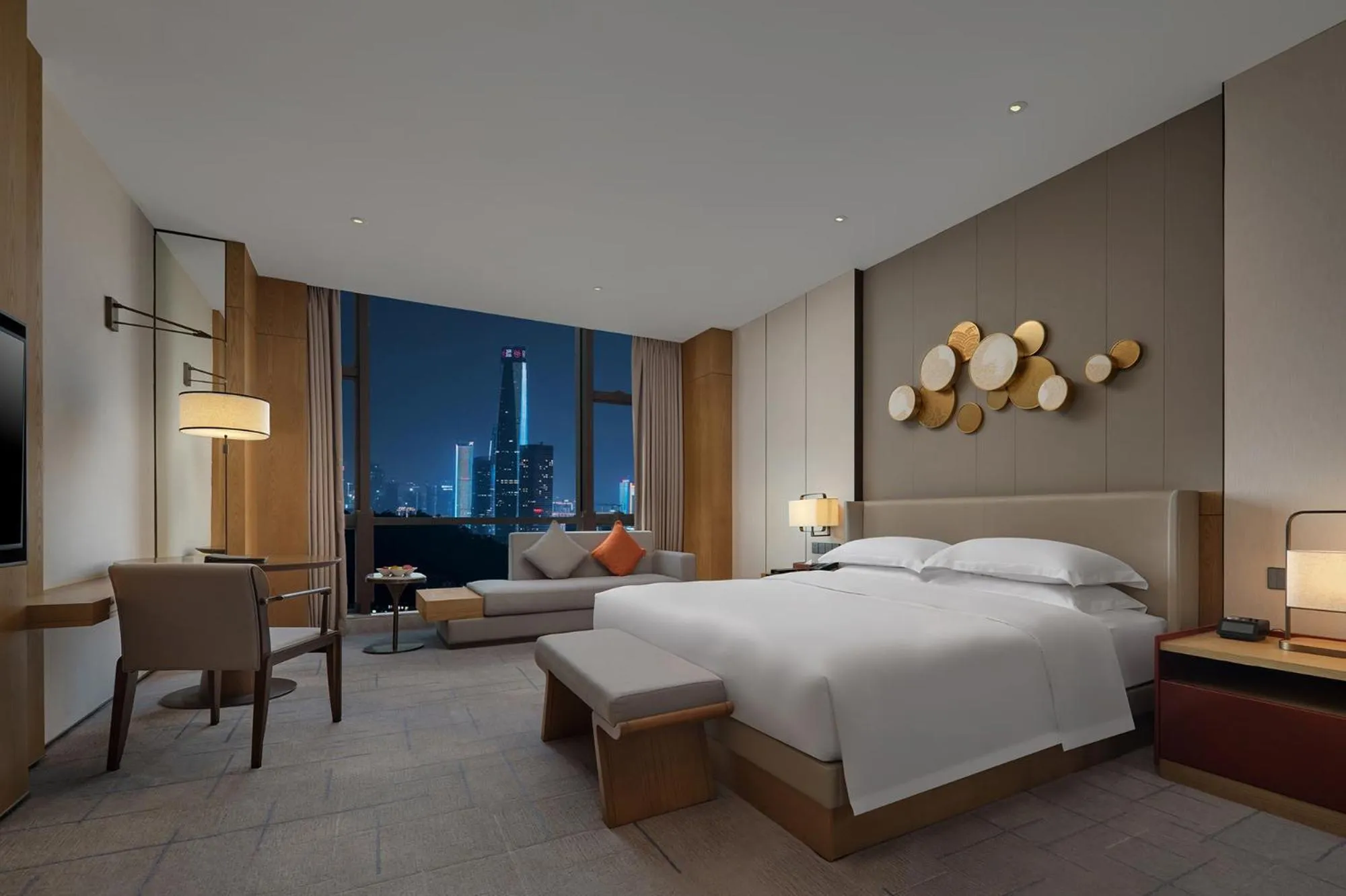 Bed in Dongguan DongCheng International Hotel