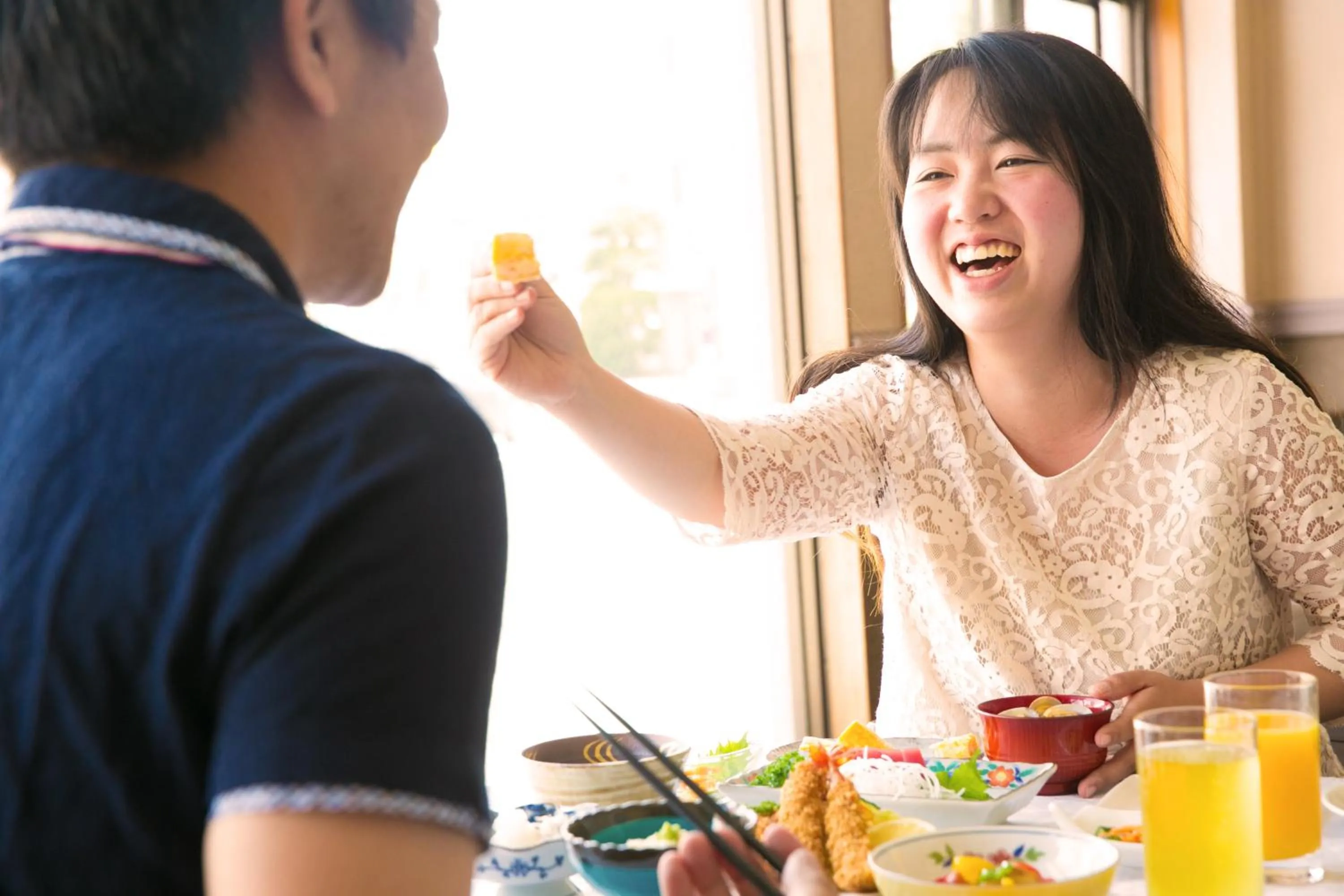 Guests in Hotel Meijiya