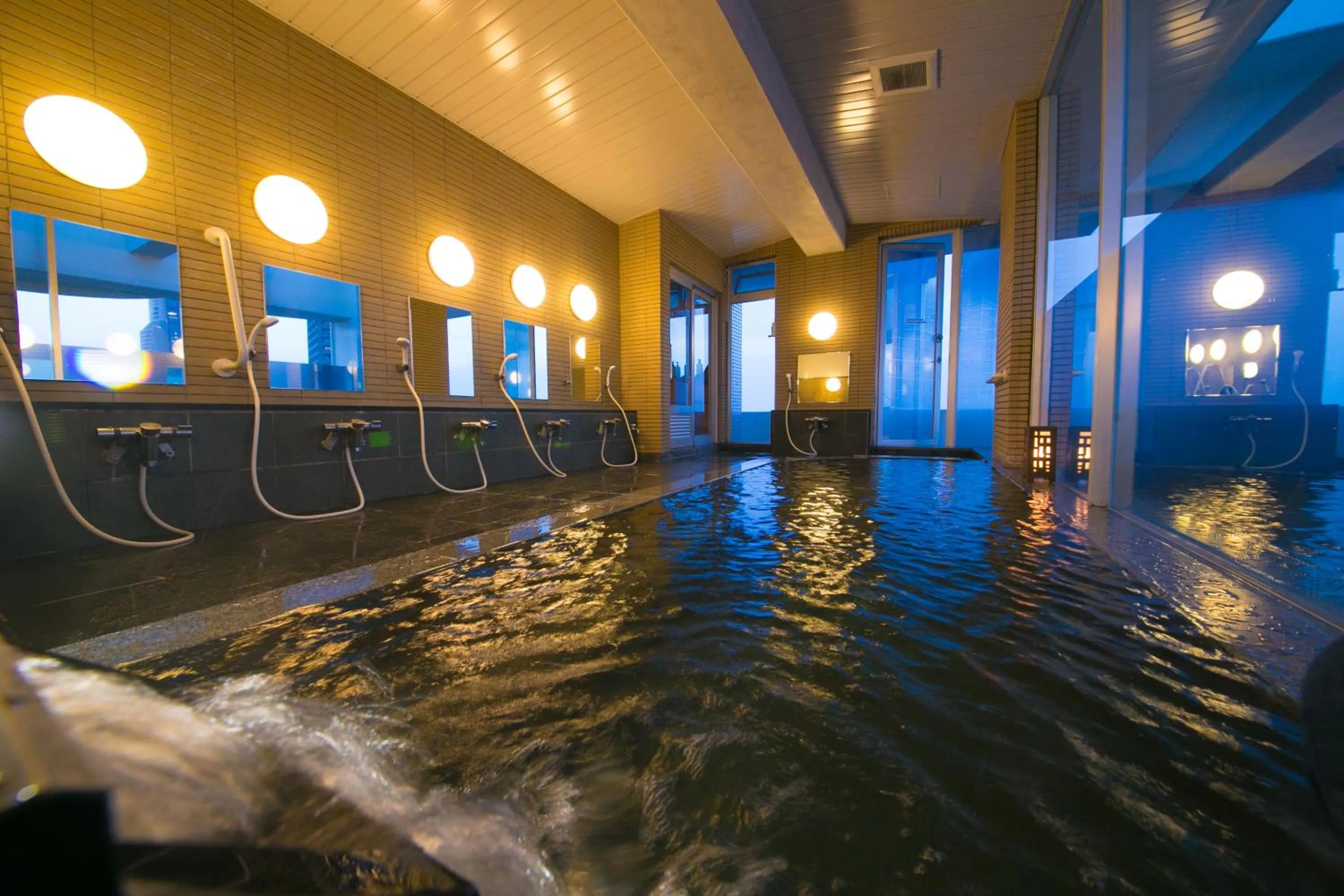 Open Air Bath in Hotel Meijiya