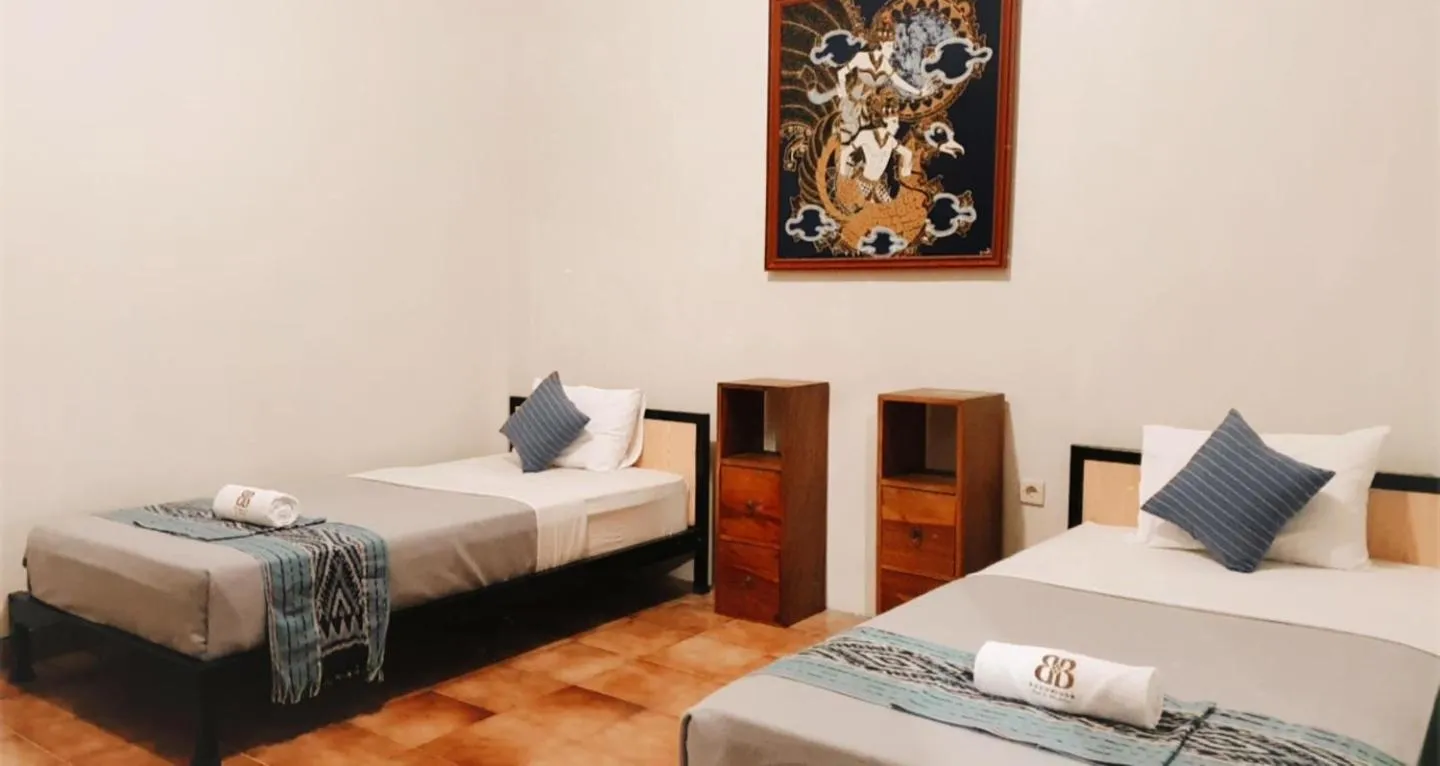 Bed in Borobudur Bed & Breakfast