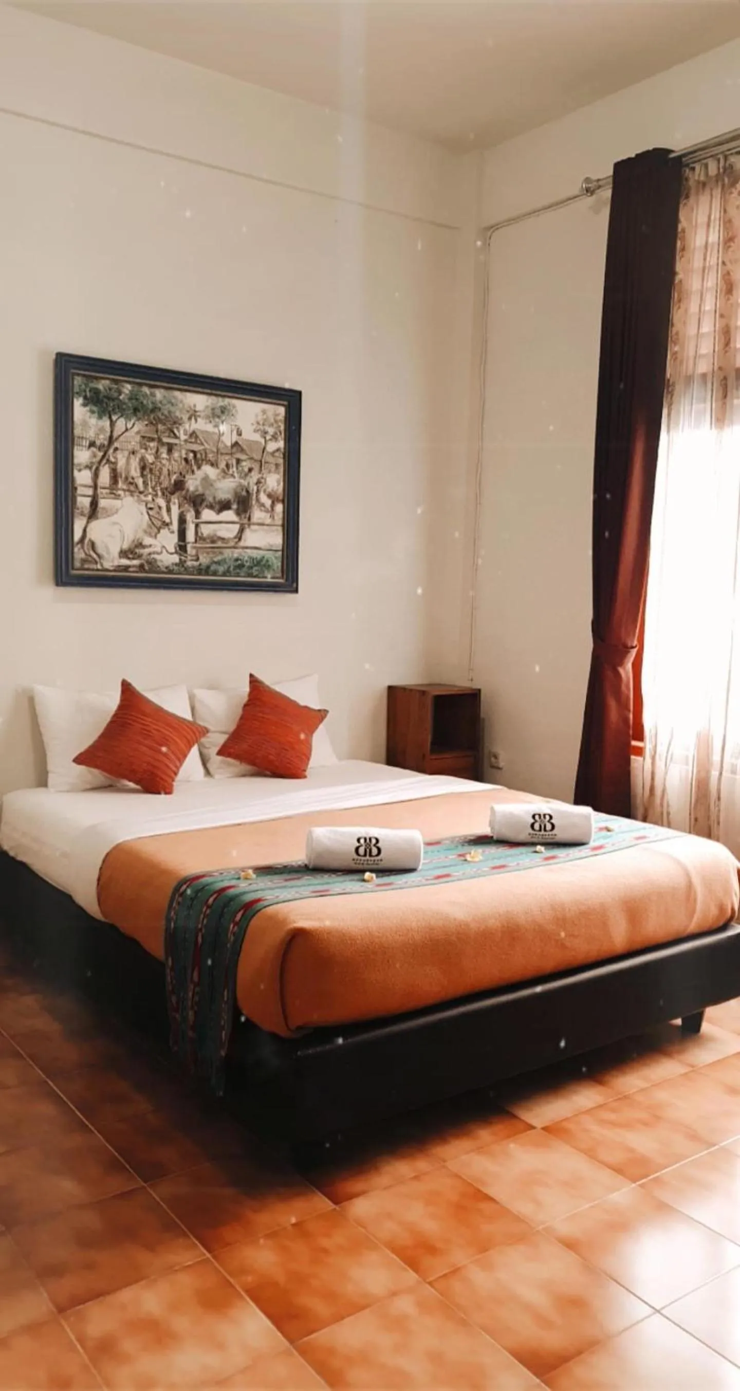 Bed in Borobudur Bed & Breakfast