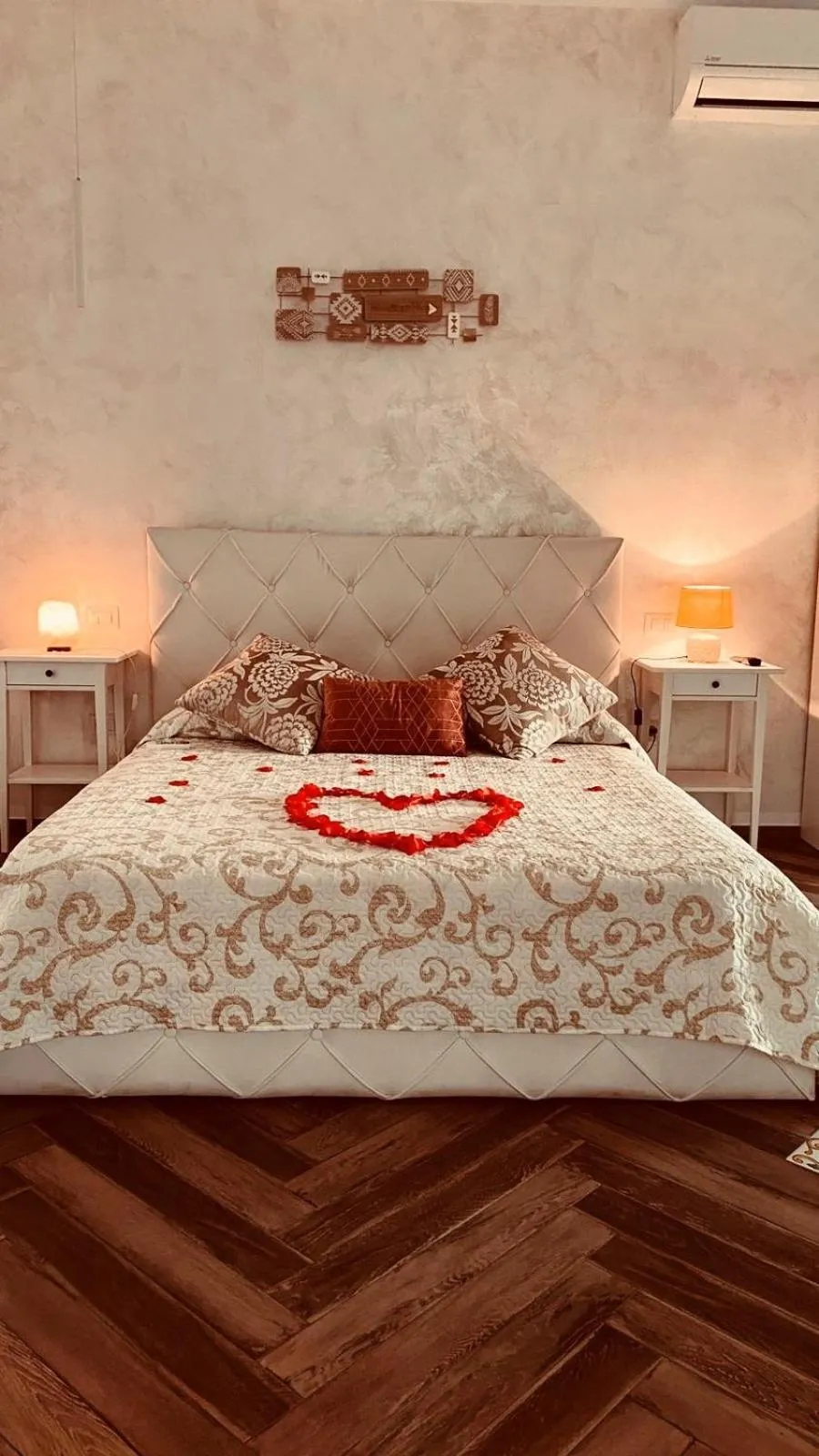 Bed in B&B Blu Infinito