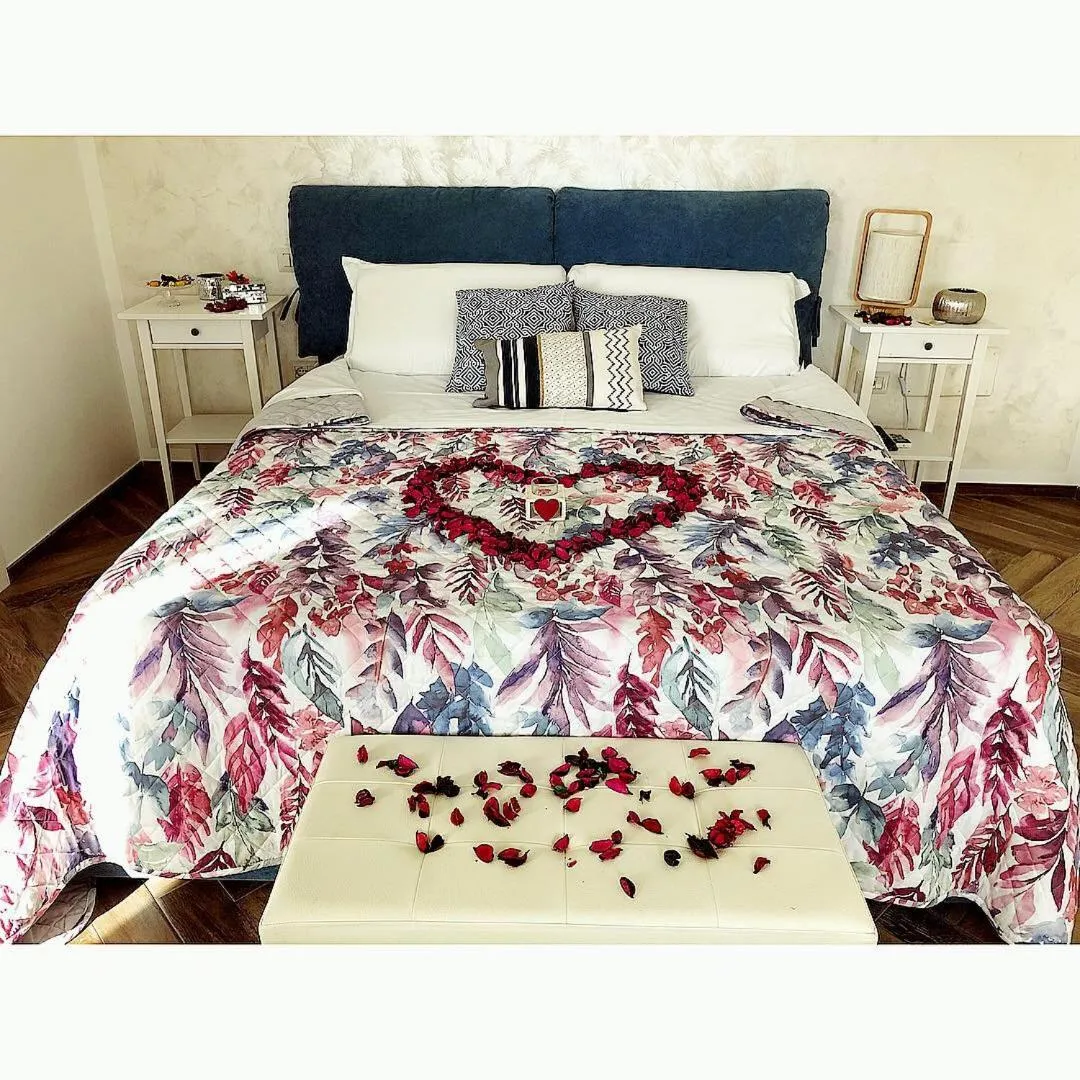 Bed in B&B Blu Infinito