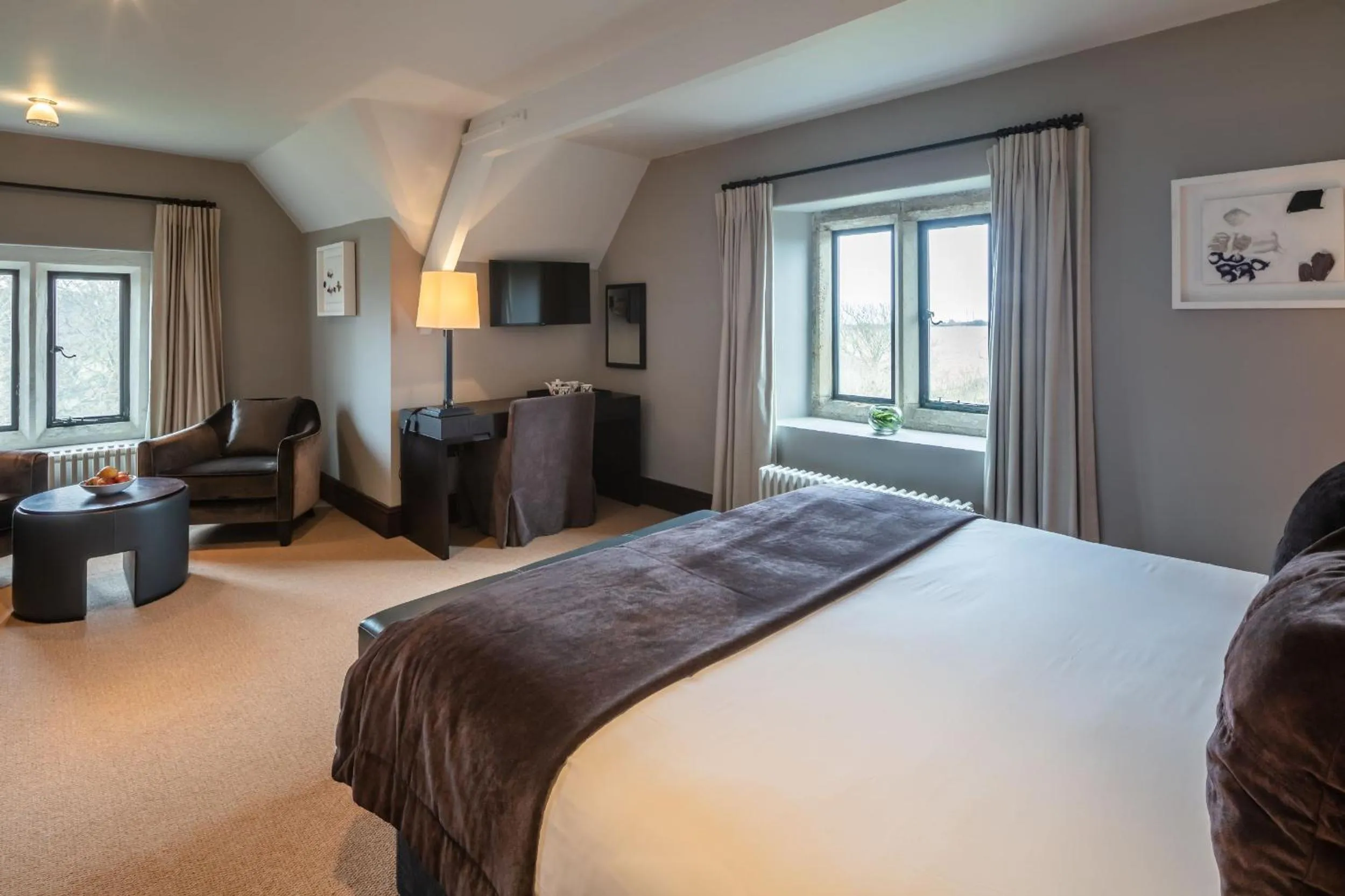 Bed in Penrhiw Priory