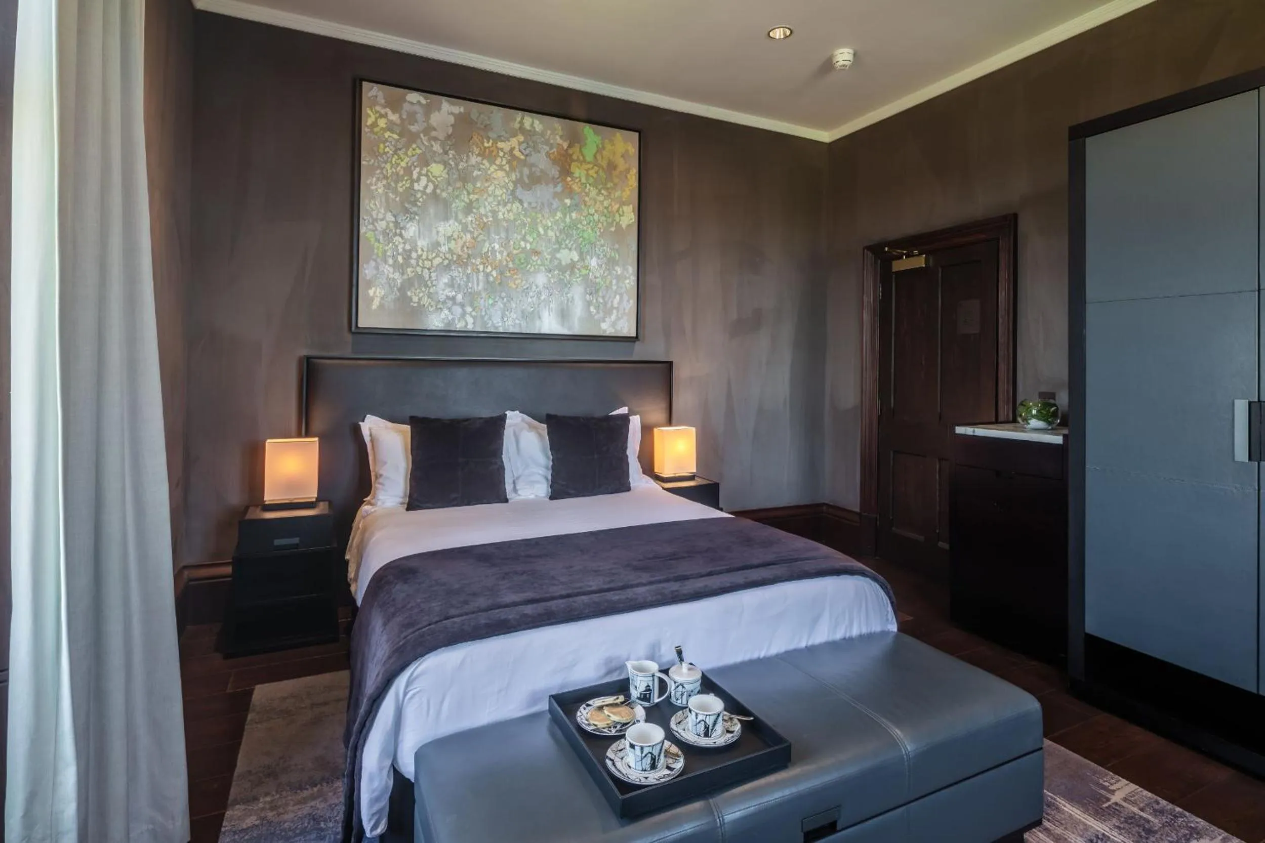 Bed in Penrhiw Priory