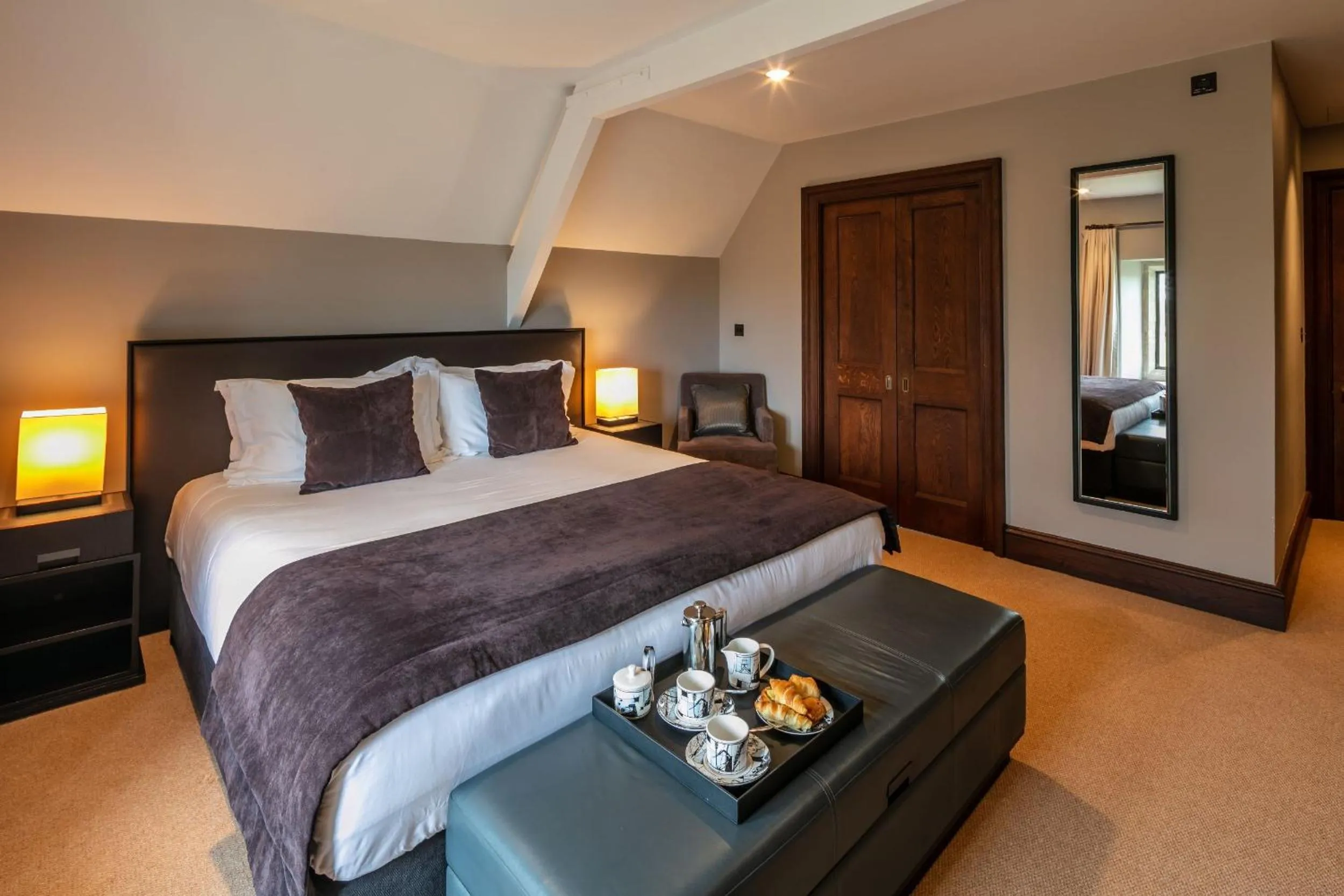 Bed in Penrhiw Priory