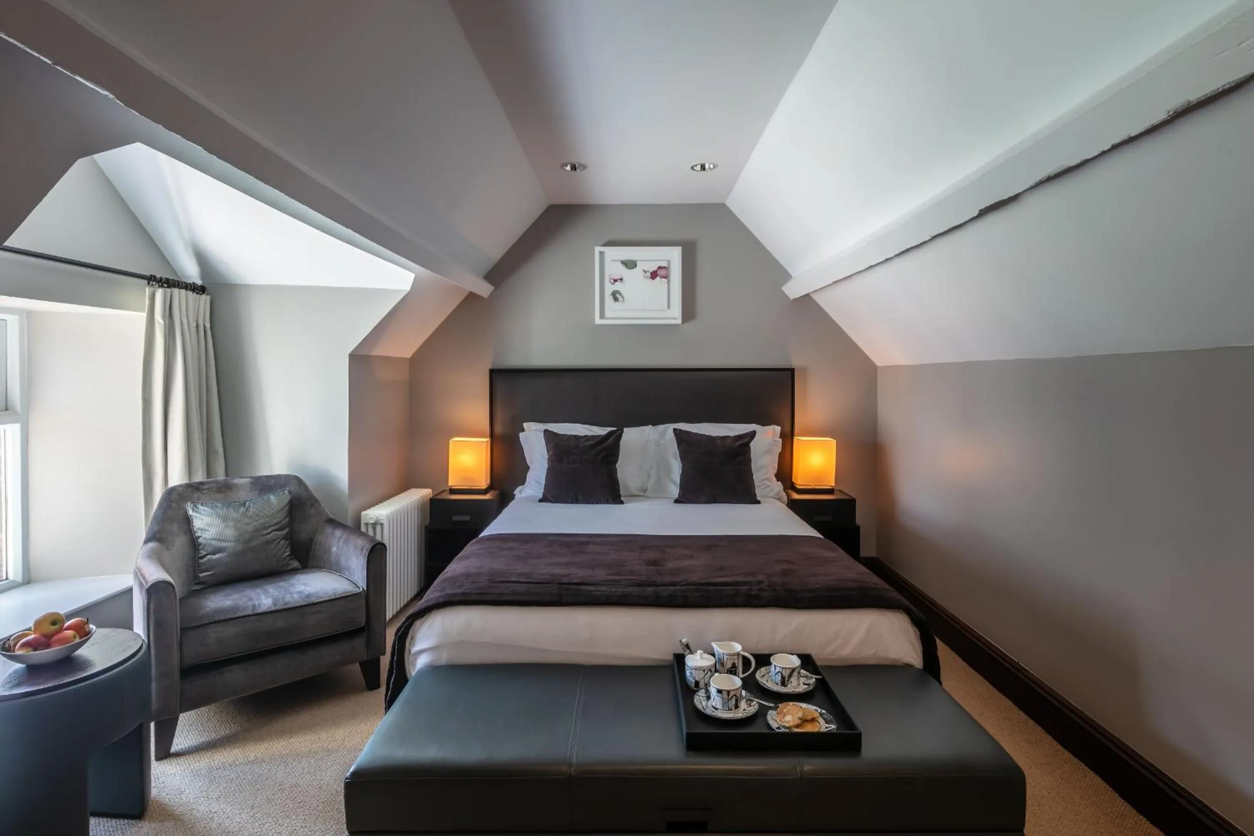 Bed in Penrhiw Priory