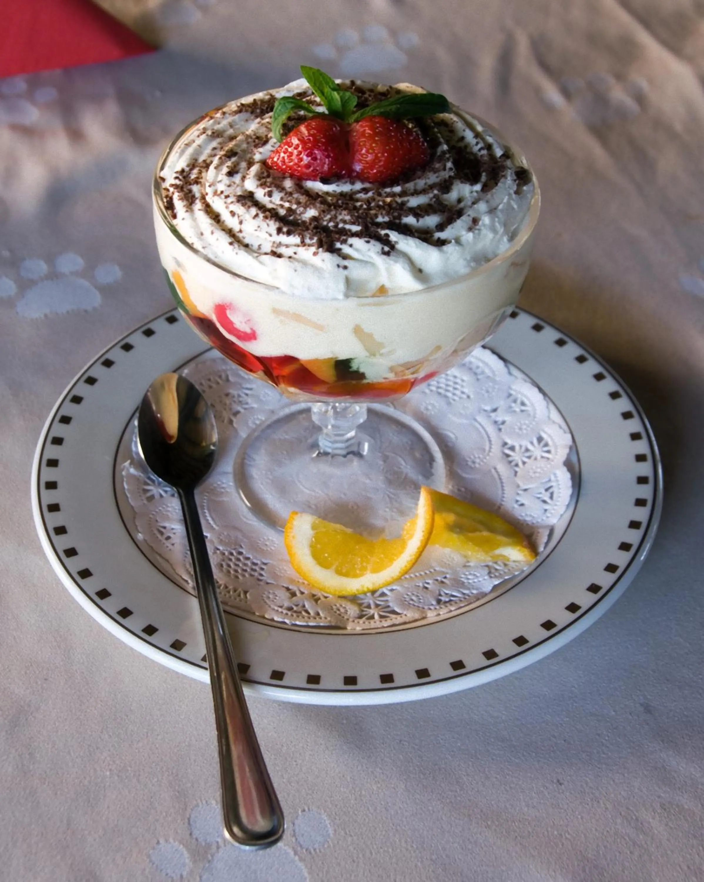 Food close-up in Arebbusch Travel Lodge