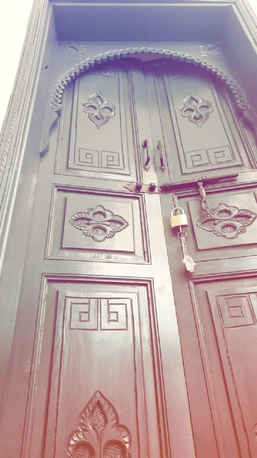 Bedroom in Riad Simon