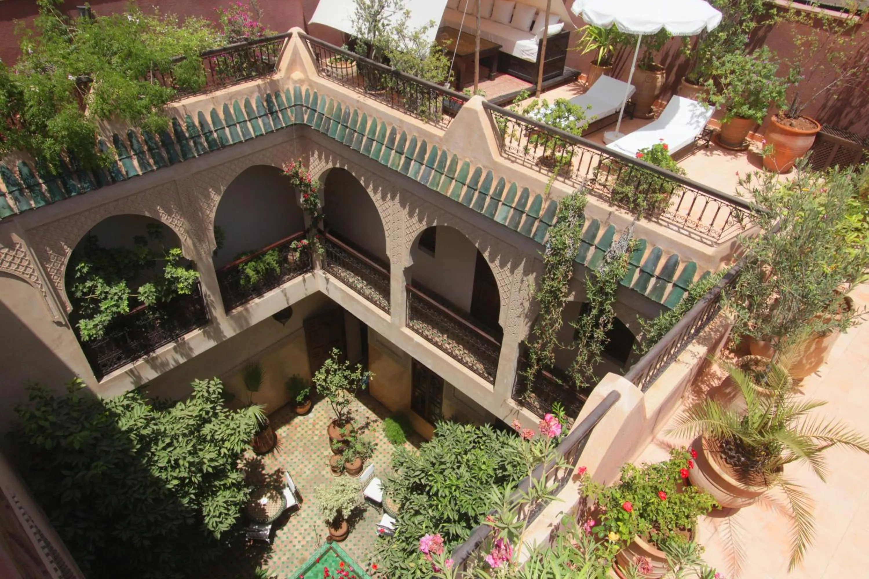 Balcony/Terrace in Riad Massiba