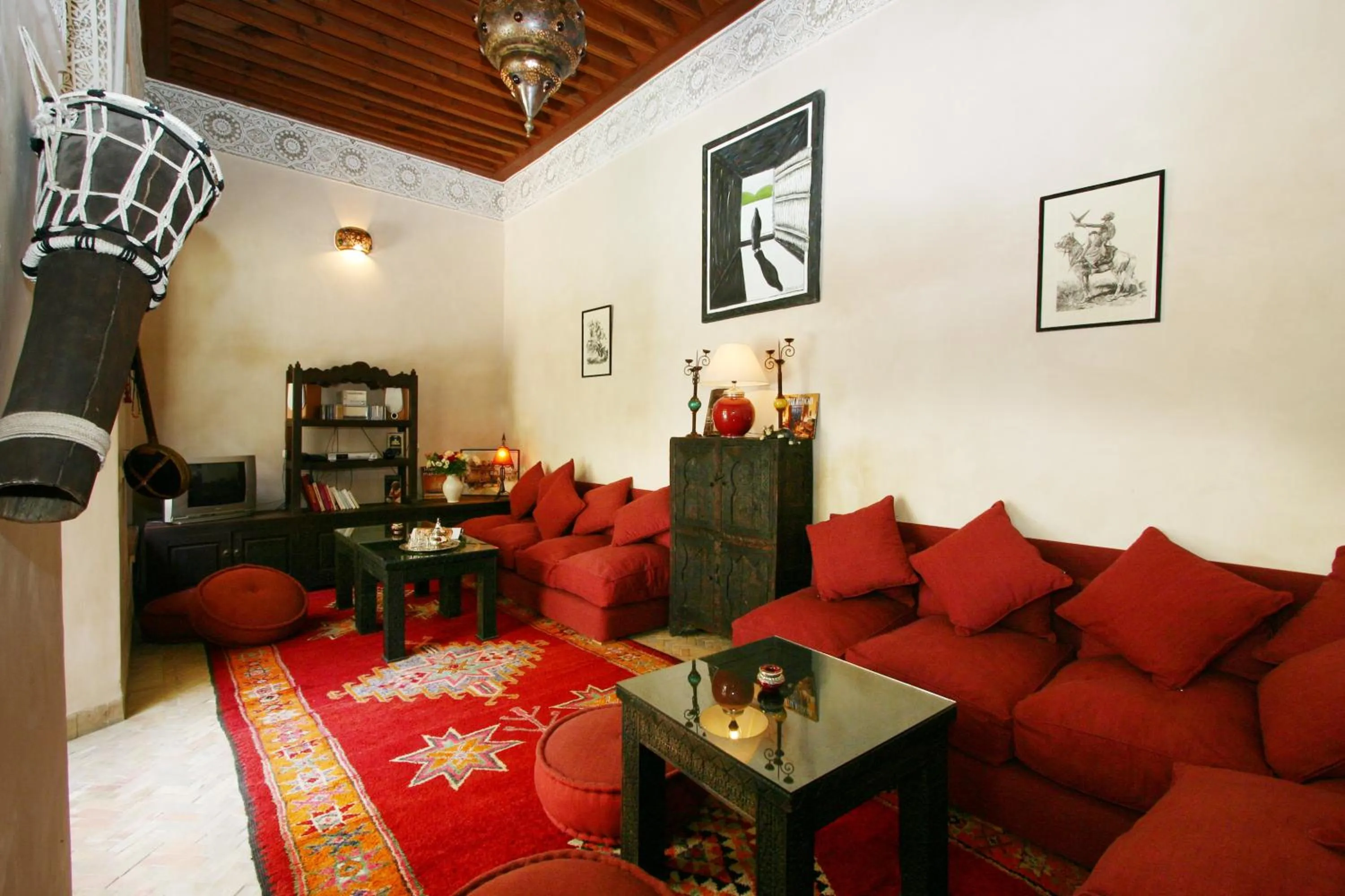 Lounge or bar in Riad Massiba